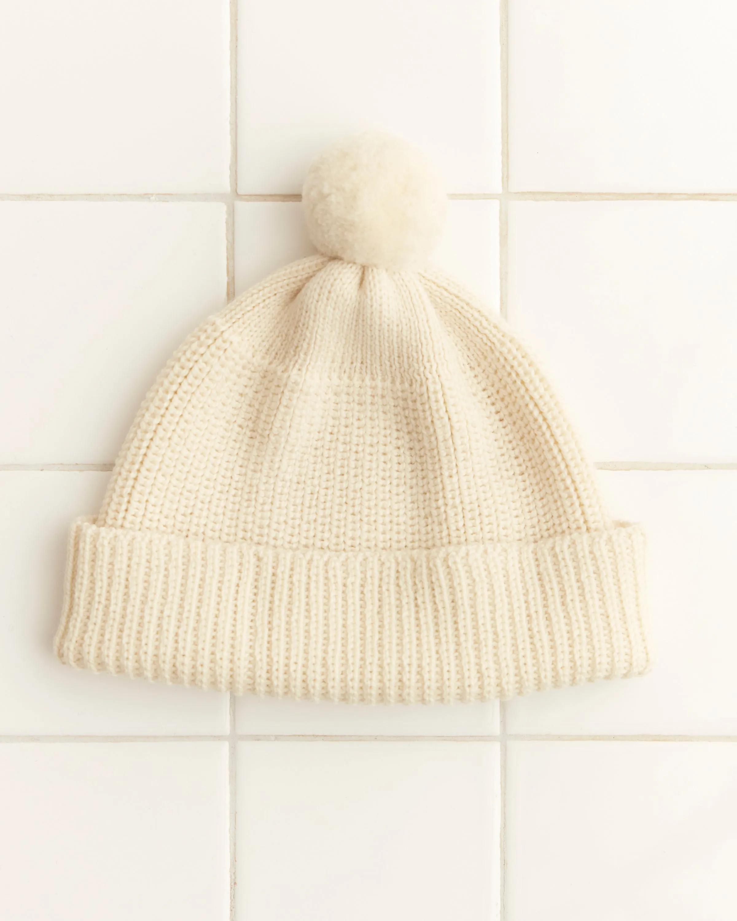 Pom Hat - Cream sold by BODE