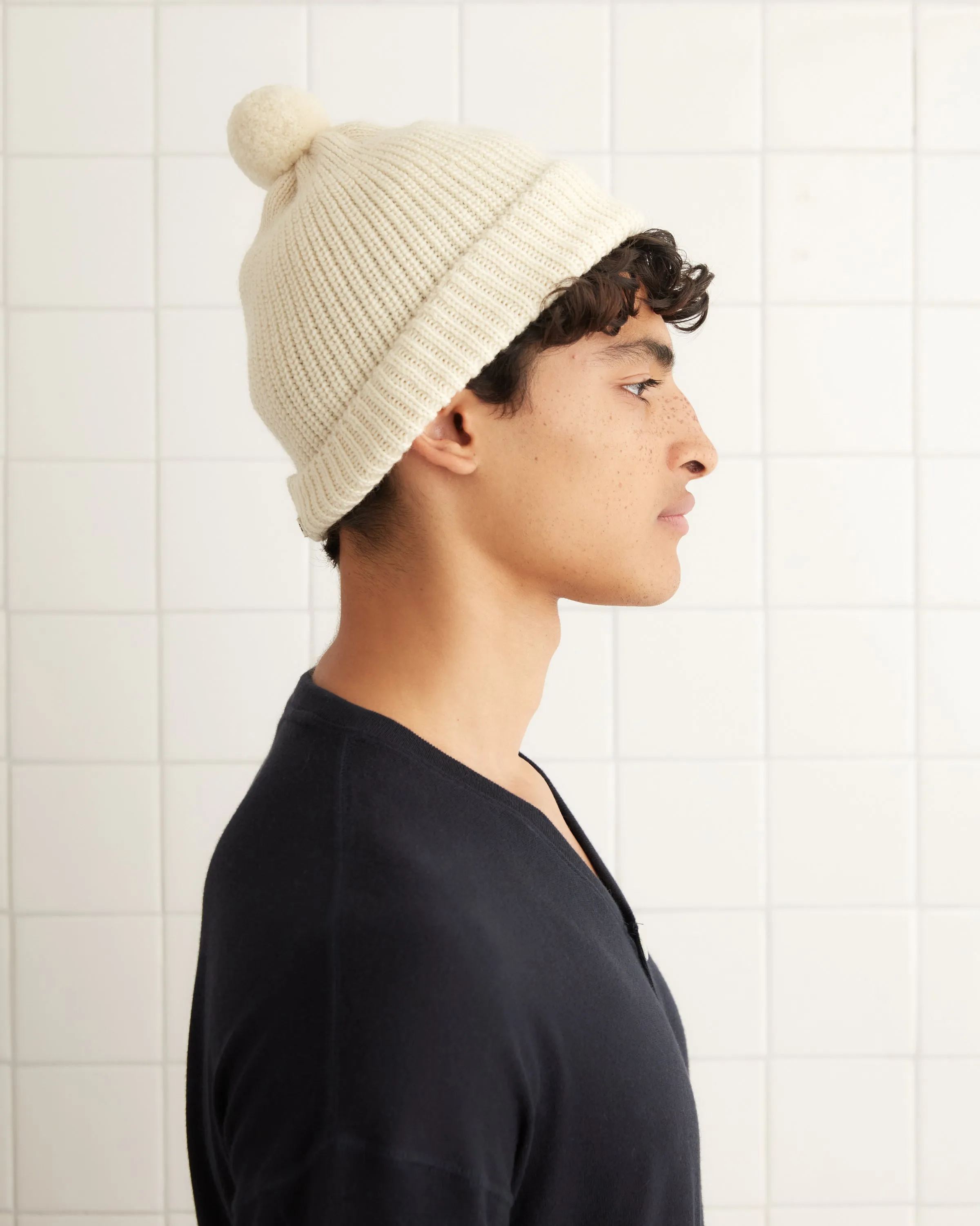 Pom Hat - Cream sold by BODE product image thumbnail 3