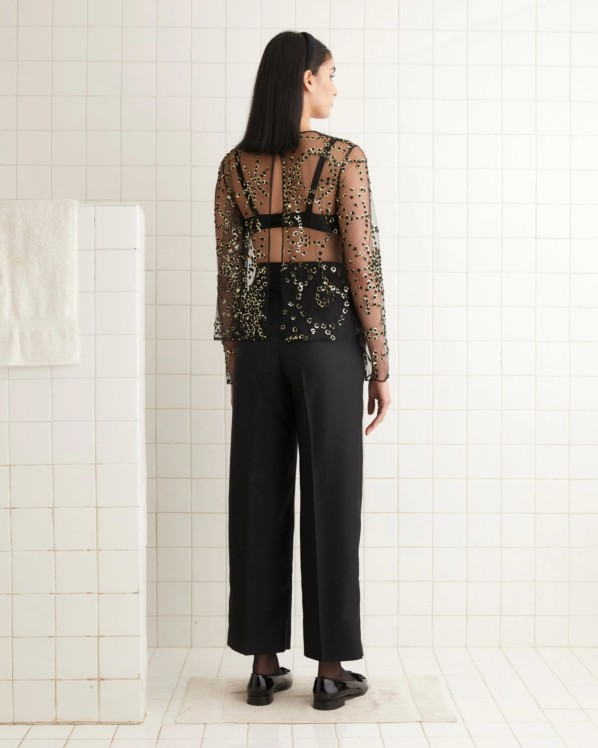 Sheer Fête Top sold by BODE product image thumbnail 3