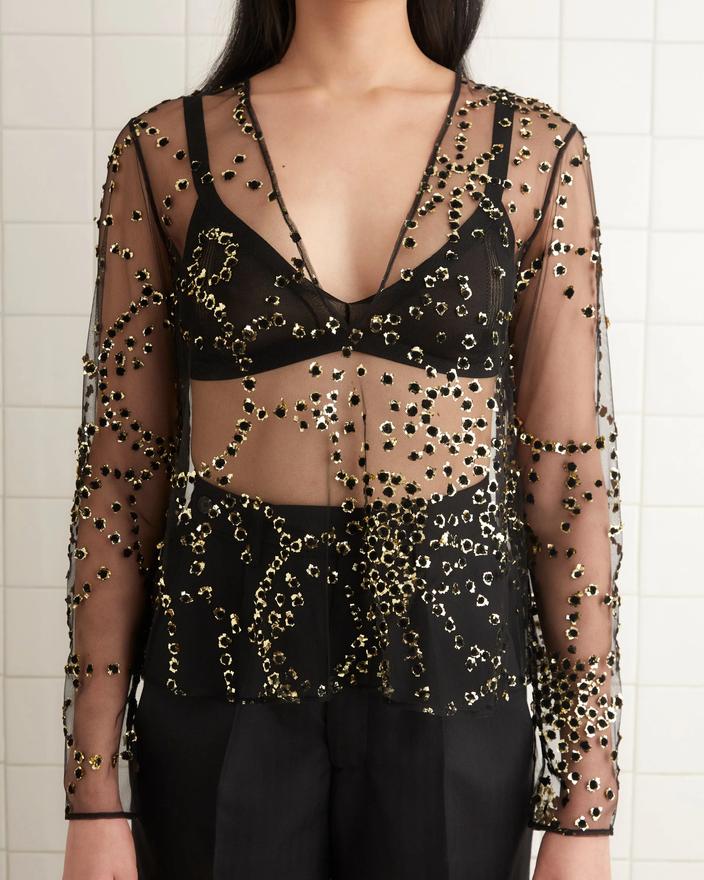 Sheer Fête Top sold by BODE product image thumbnail 2