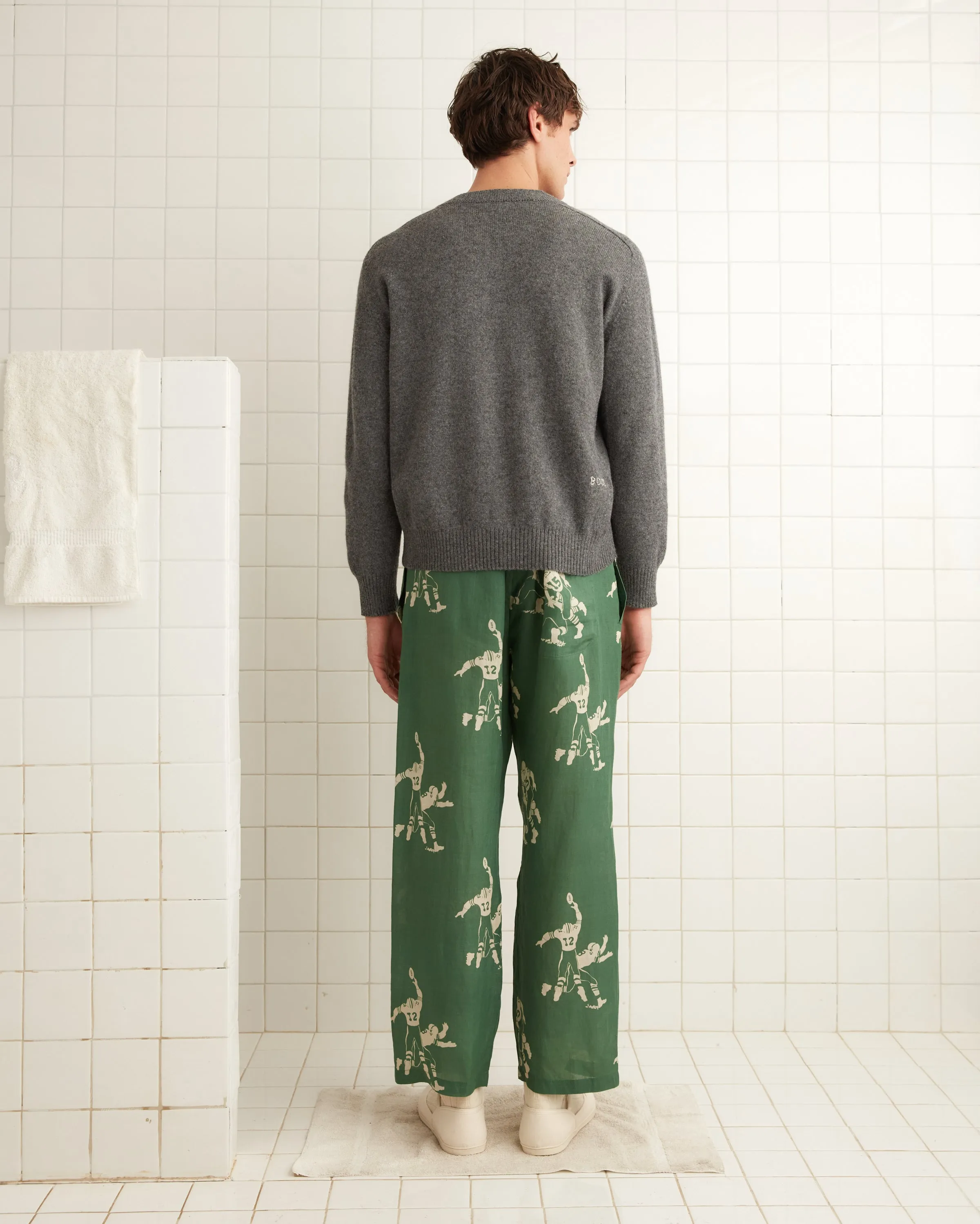 Orchard Cardigan - Grey sold by BODE product image thumbnail 3