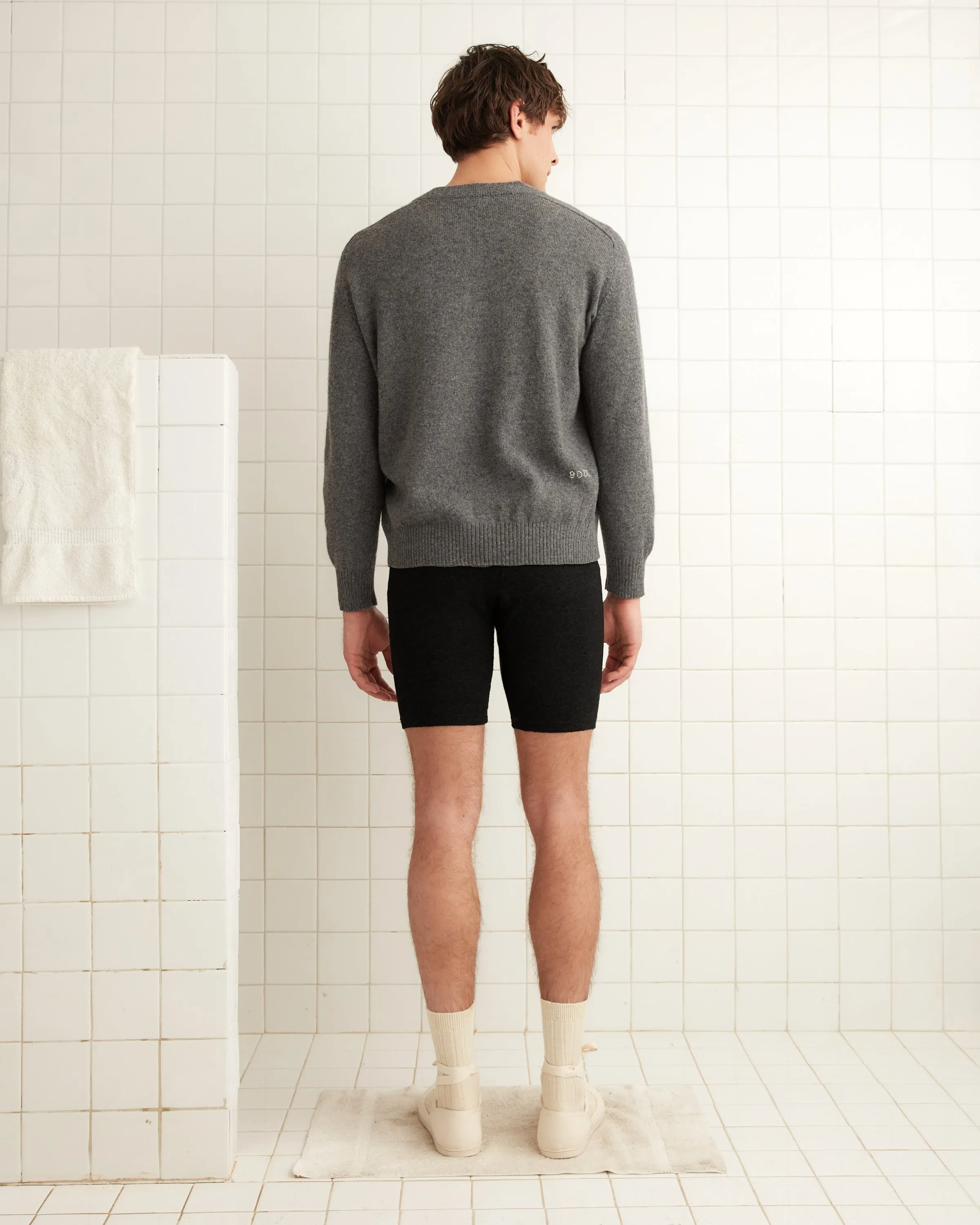 Lounge Shorts - Black sold by BODE product image thumbnail 3