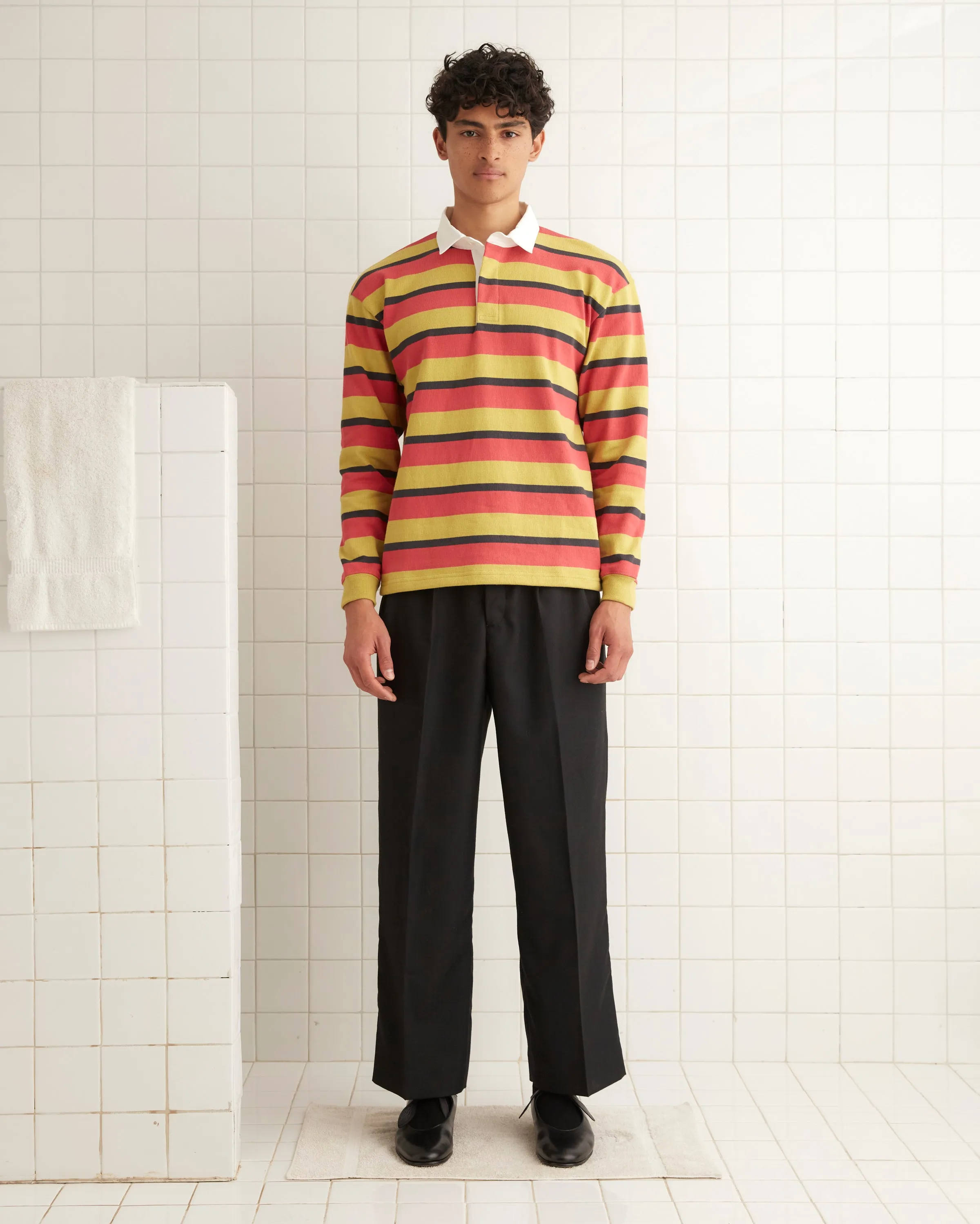 Rec Stripe Polo sold by BODE