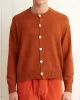 Orchard Cardigan - Orange sold by BODE
