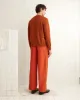 Orchard Cardigan - Orange sold by BODE