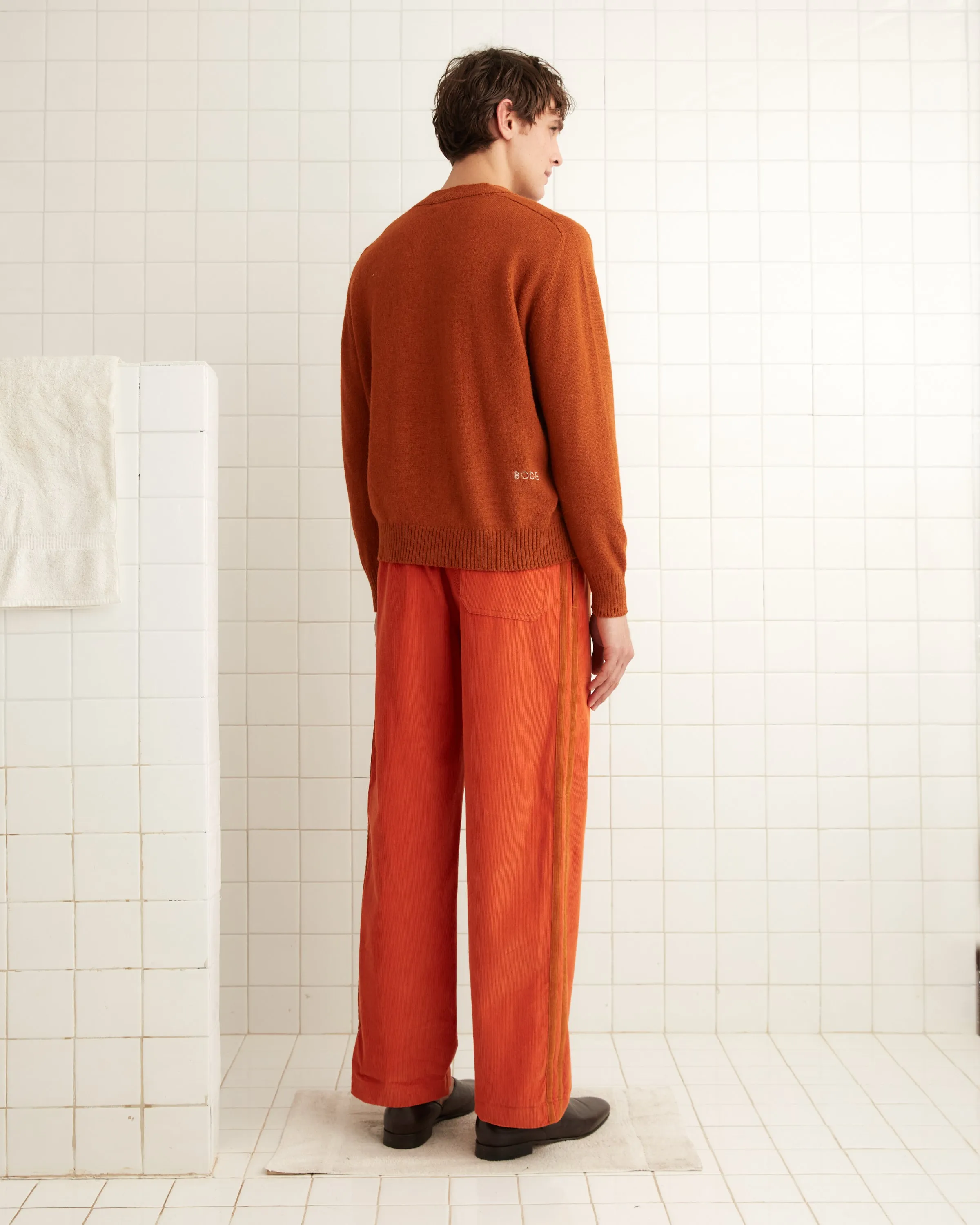 Orchard Cardigan - Orange sold by BODE product image thumbnail 3