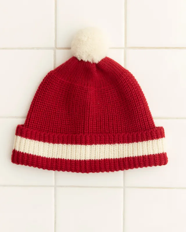 Pom Hat - Red sold by BODE