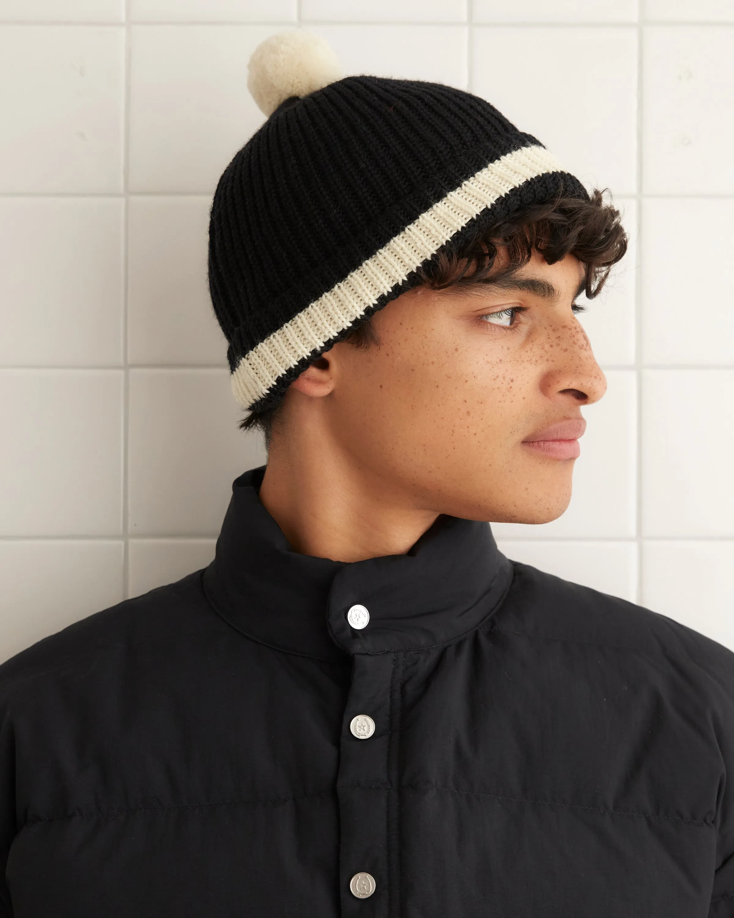 Pom Hat - Black sold by BODE product image thumbnail 3
