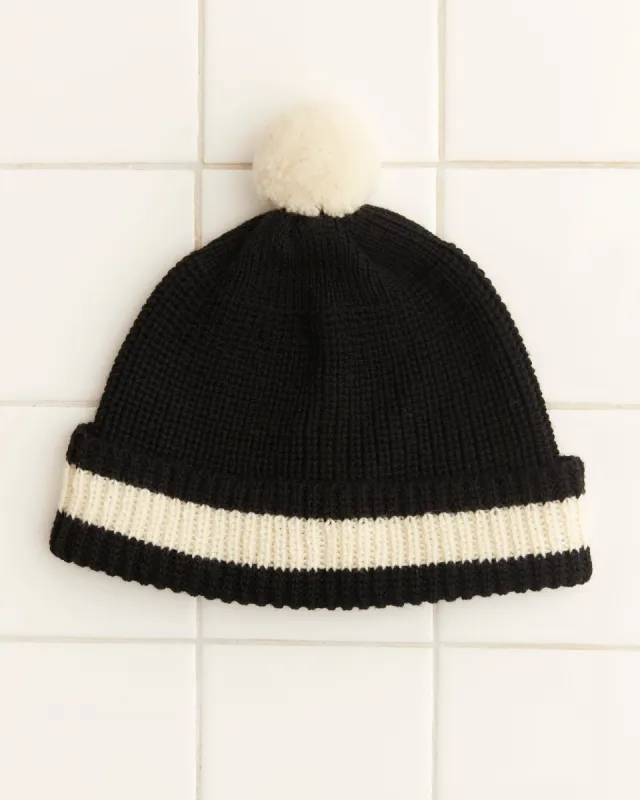 Pom Hat - Black sold by BODE
