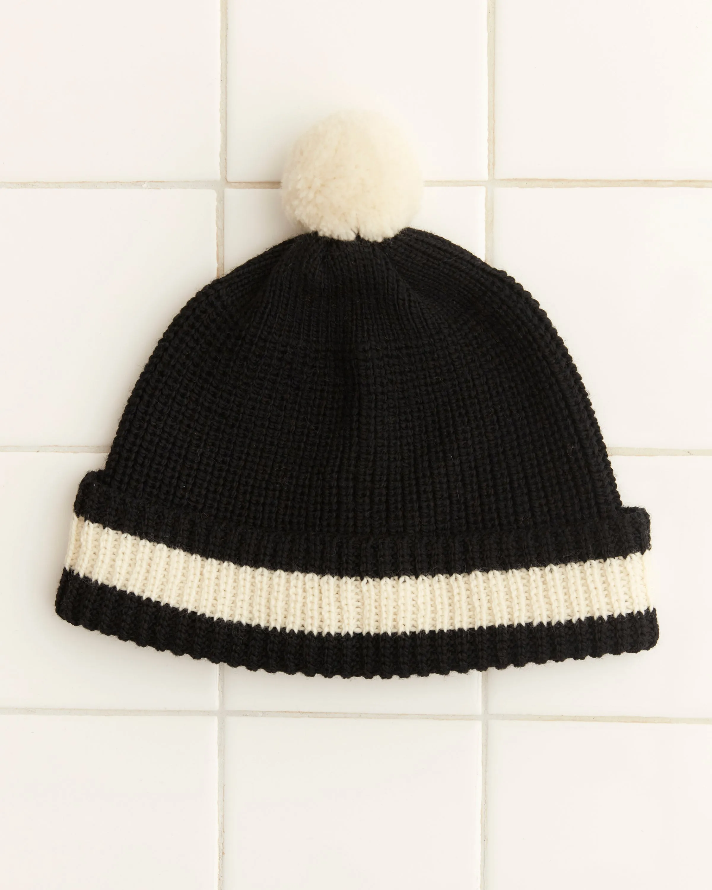 Pom Hat - Black sold by BODE
