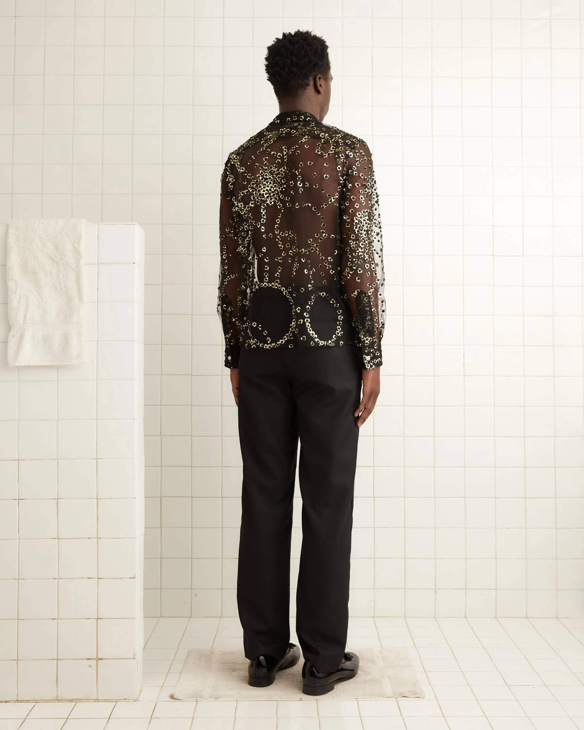 Sheer Fête Shirt sold by BODE product image thumbnail 3