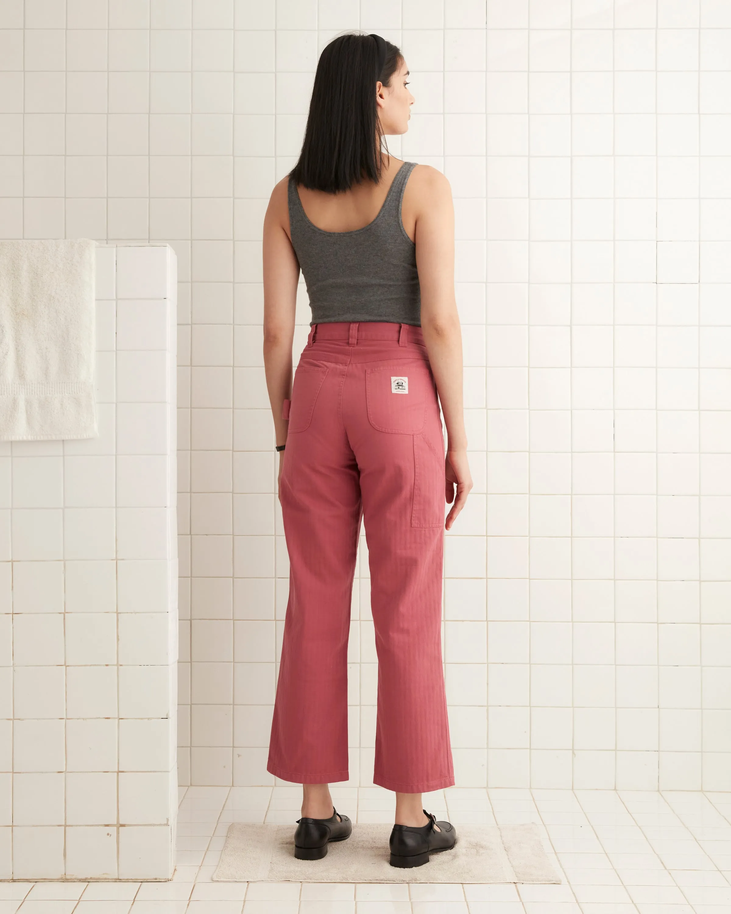 Knolly Brook Trousers - Pink sold by BODE product image thumbnail 3