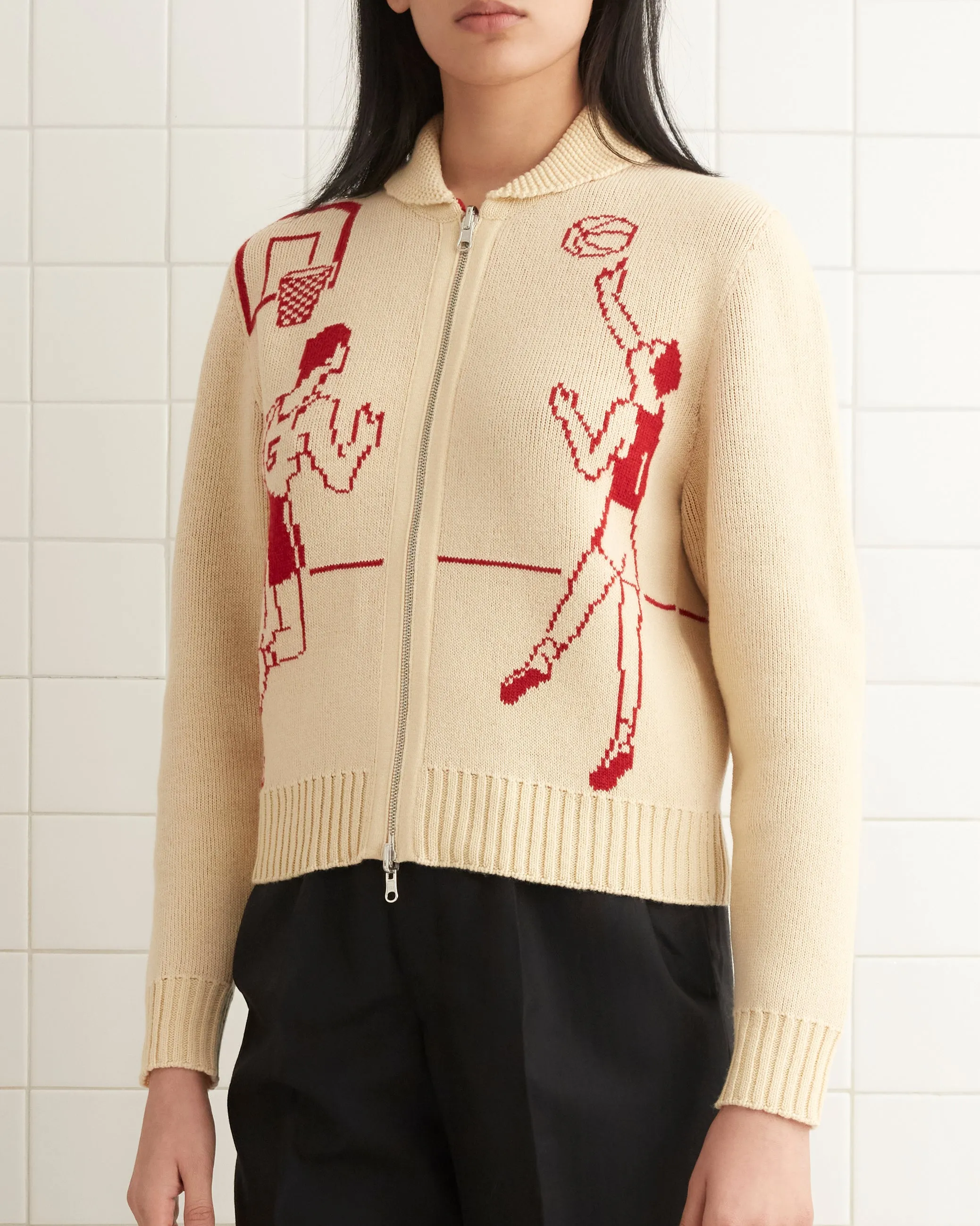 Hoop Cardigan sold by BODE product image thumbnail 3