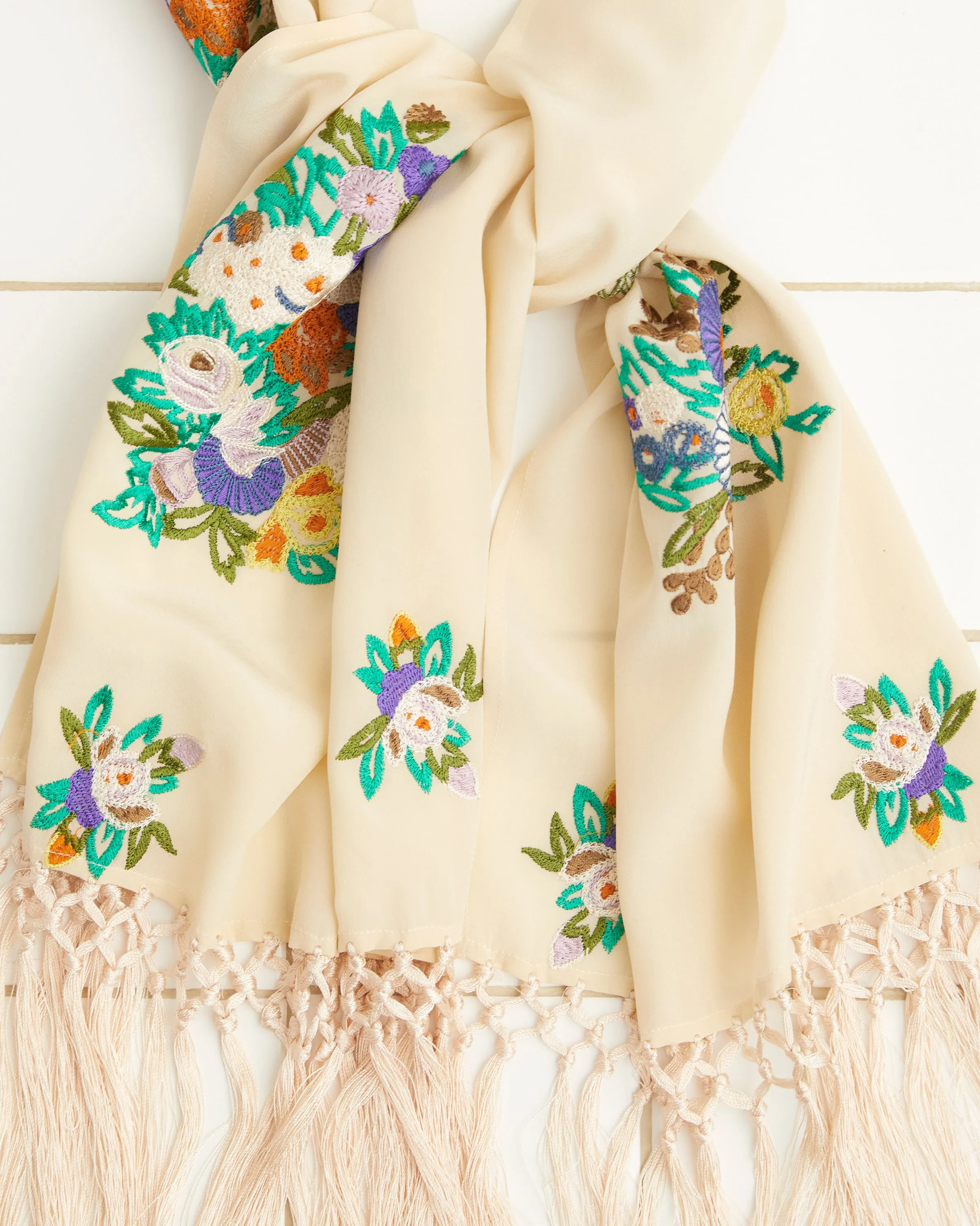 Flower Language Scarf sold by BODE product image thumbnail 2