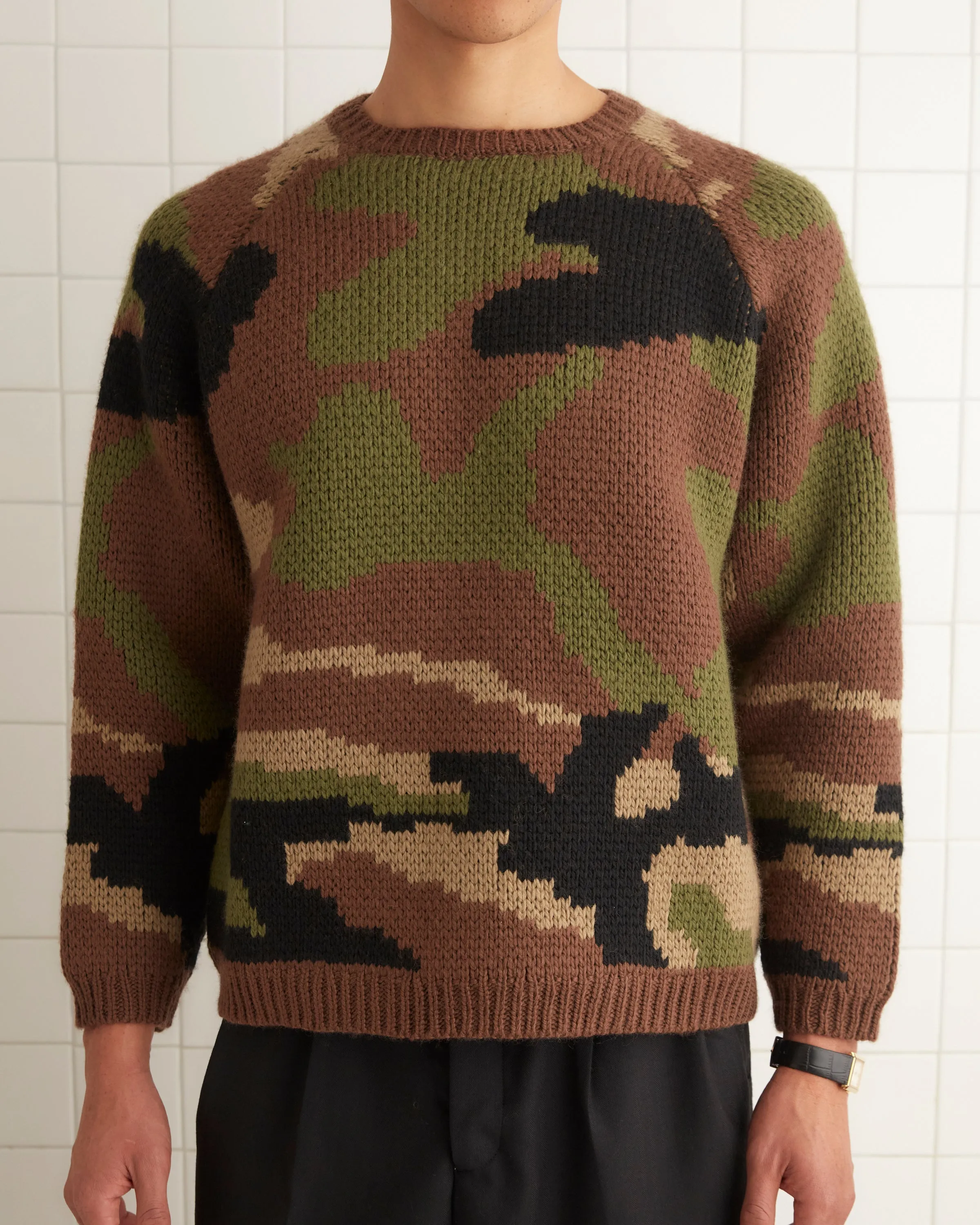 Camouflage Crewneck sold by BODE product image thumbnail 2
