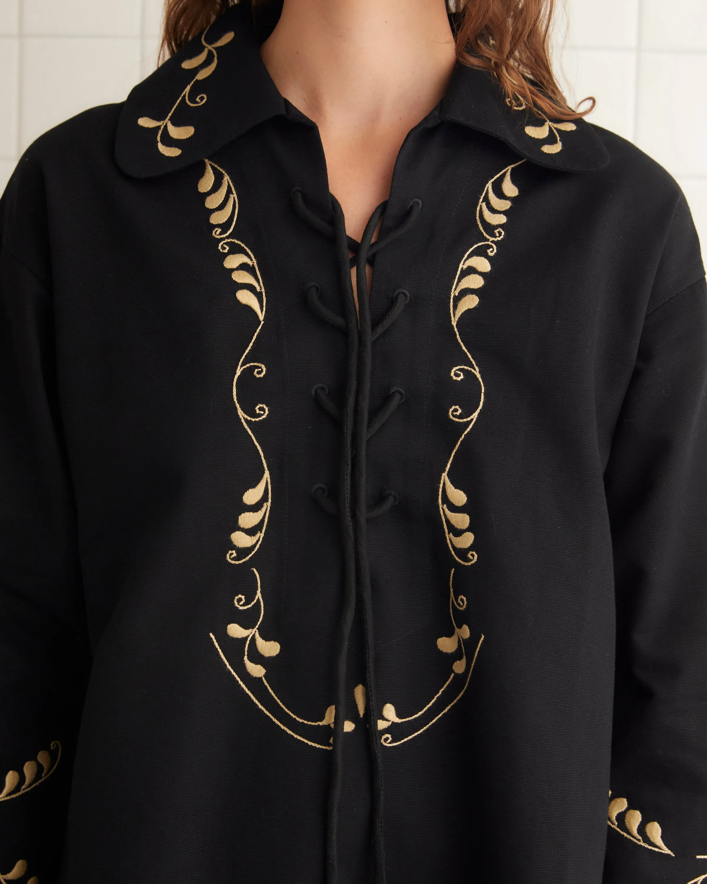 Embroidered Corsage Dress sold by BODE product image thumbnail 2