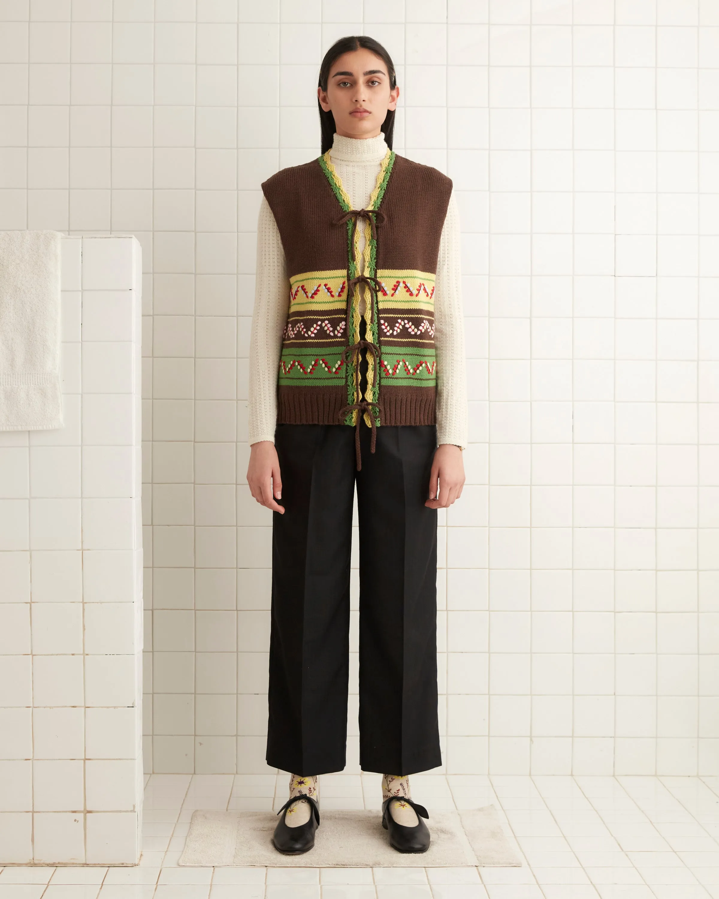 Foliage Vest sold by BODE