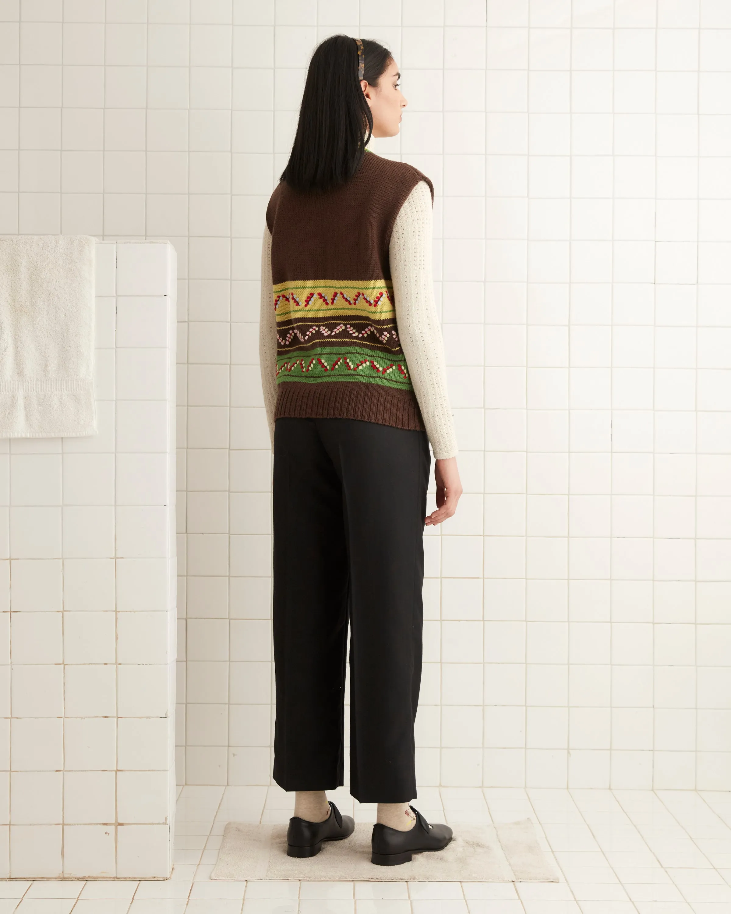 Foliage Vest sold by BODE product image thumbnail 3