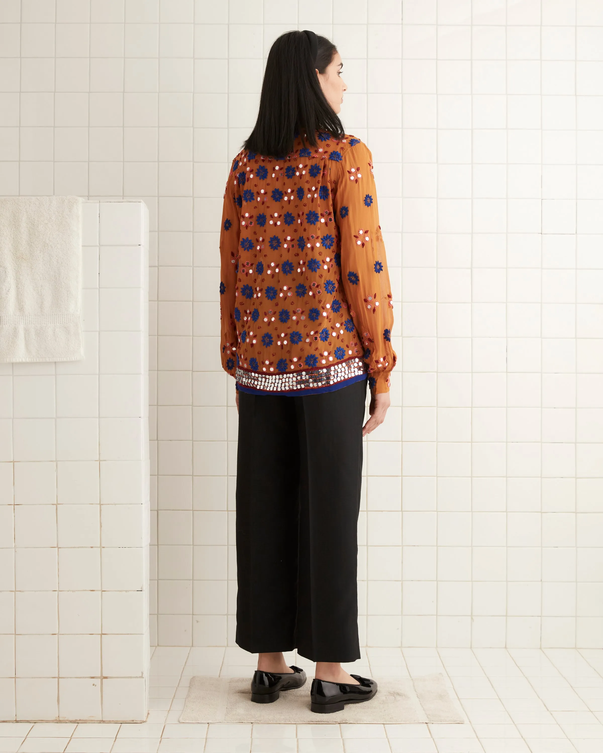 Chunni Long Sleeve Shirt sold by BODE product image thumbnail 3