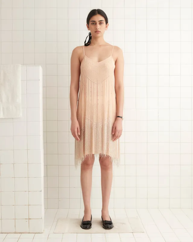 Beaded Shakey Dress sold by BODE