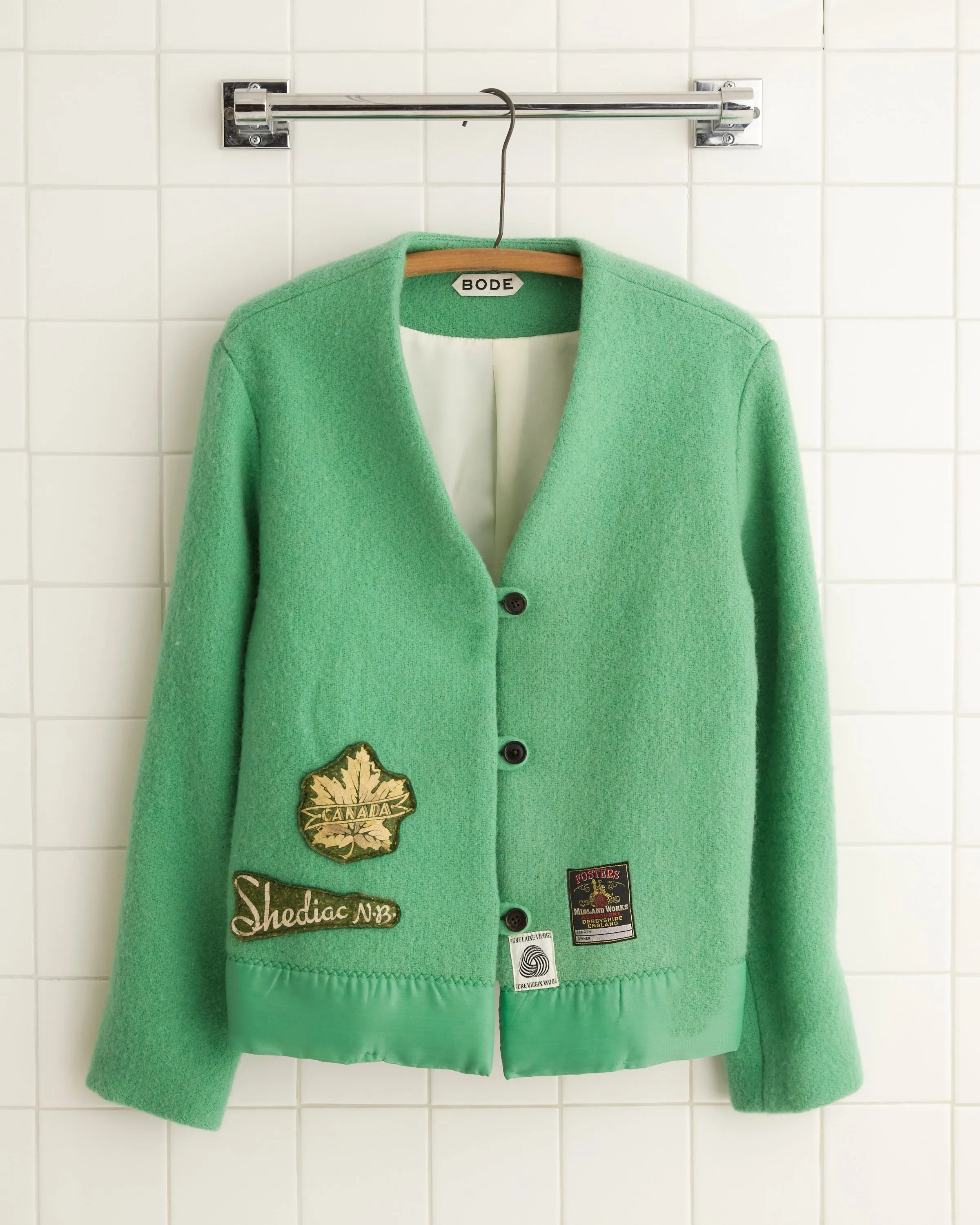 Shamrock Blanket Jacket - 0 sold by BODE product image thumbnail 4