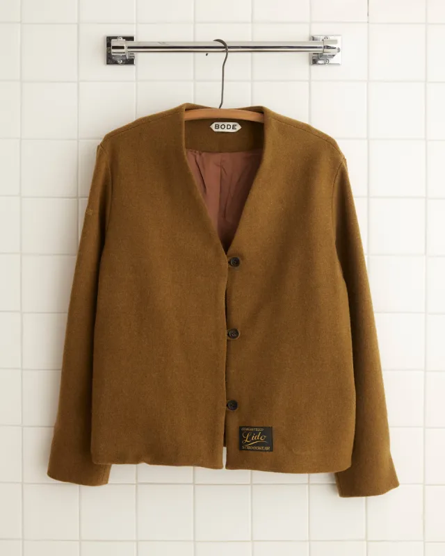 Wool Drab Jacket - 4 sold by BODE