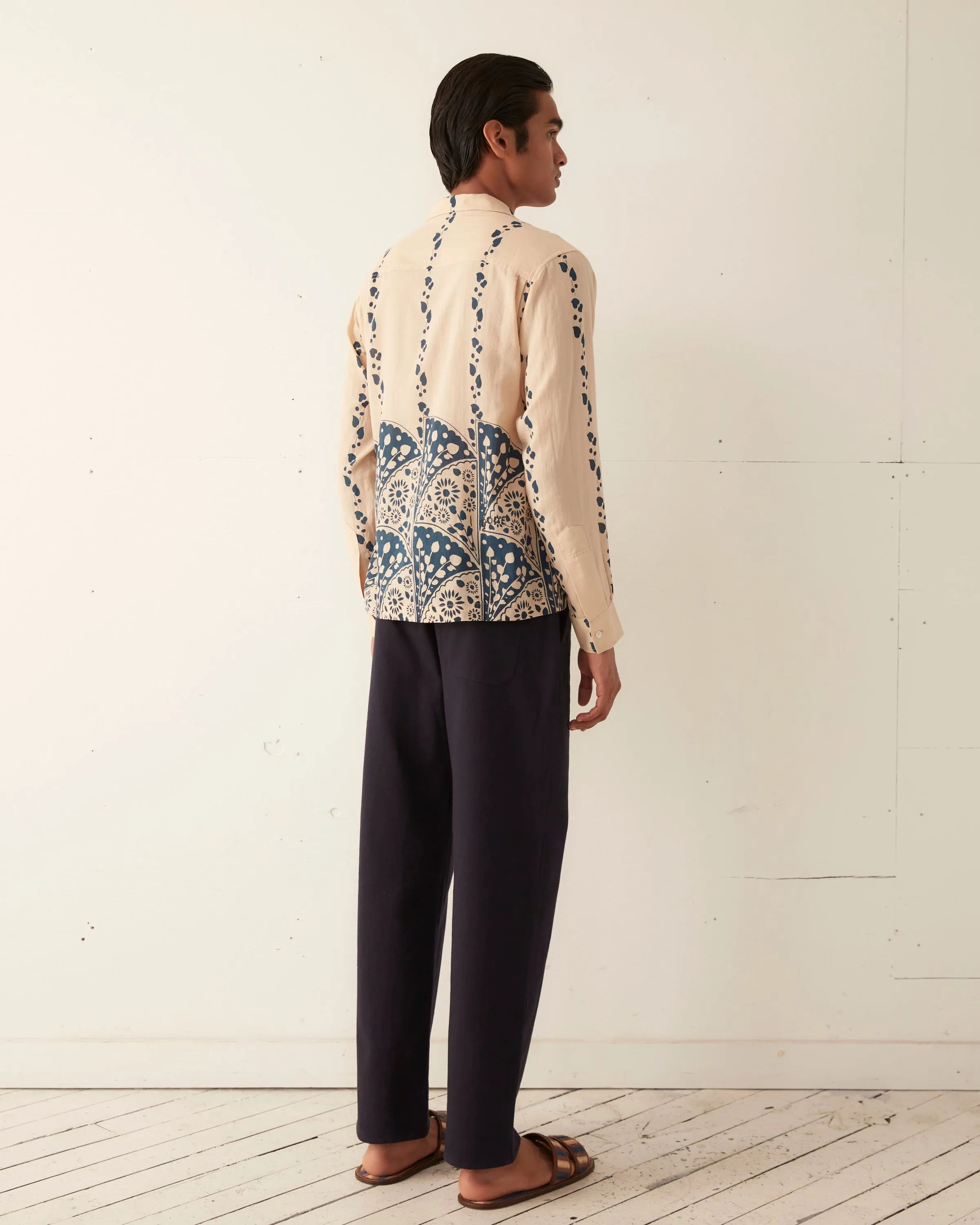 Climbing Ivy Long Sleeve Shirt sold by BODE product image thumbnail 4