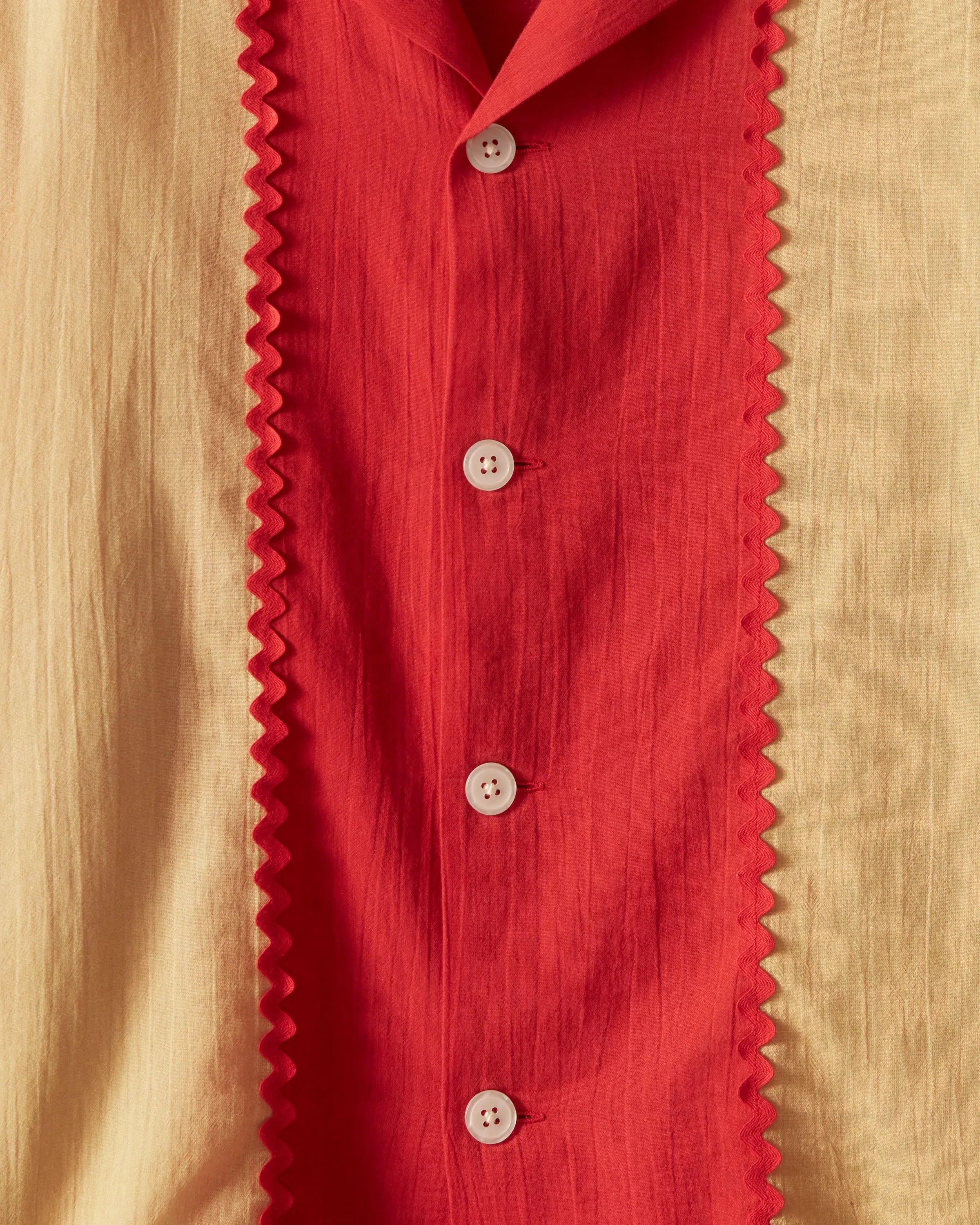 Bunting Stripe Long Sleeve Shirt sold by BODE product image thumbnail 3