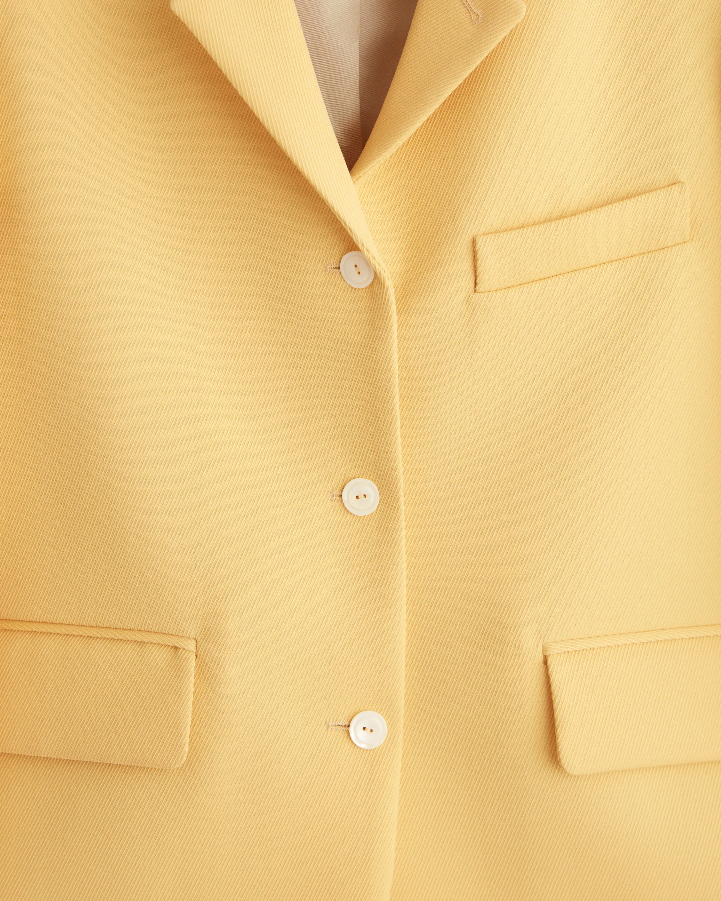 Riding Twill Lillian Jacket - Yellow sold by BODE product image thumbnail 2