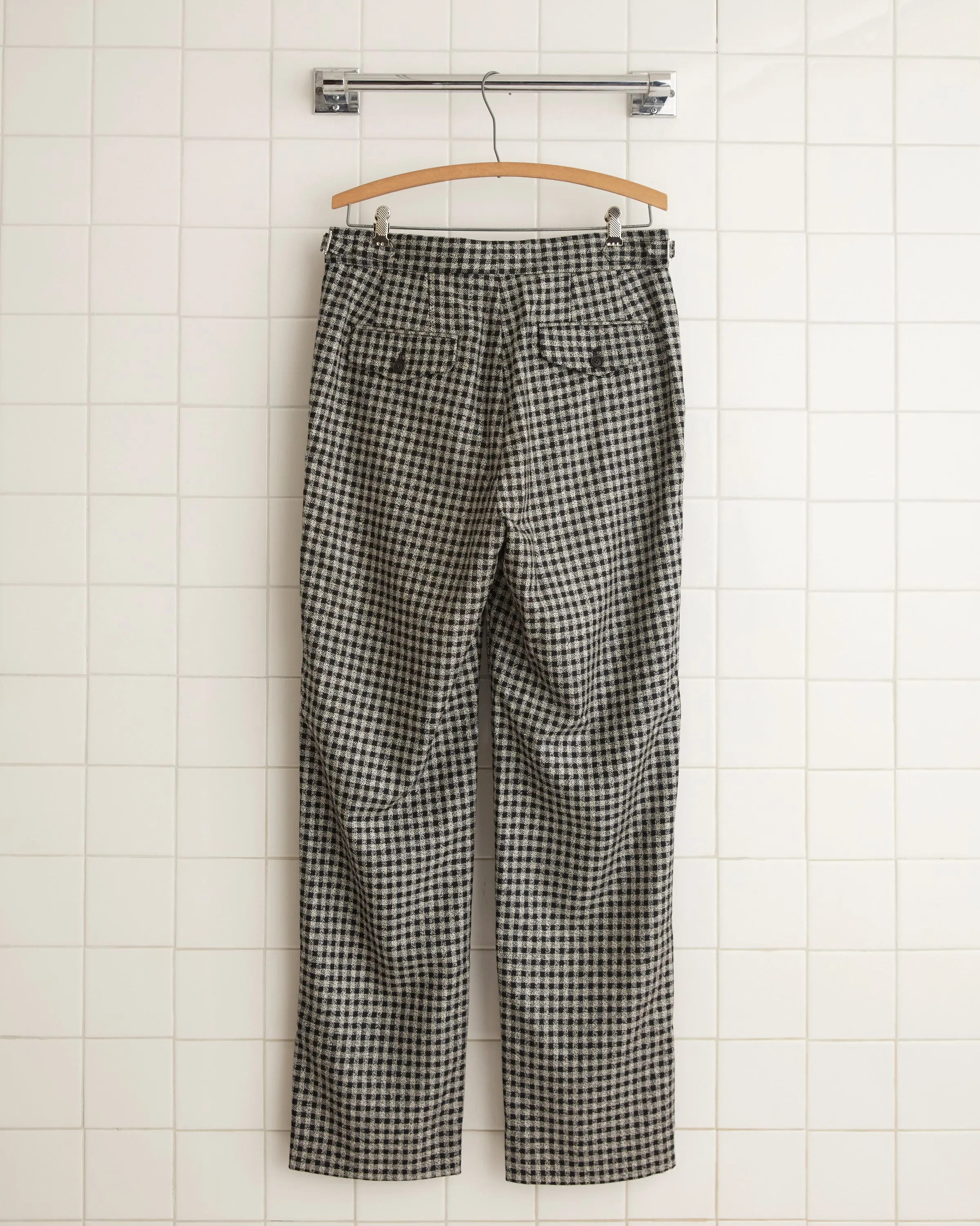 Dark Grid Trousers - 31 sold by BODE product image thumbnail 3