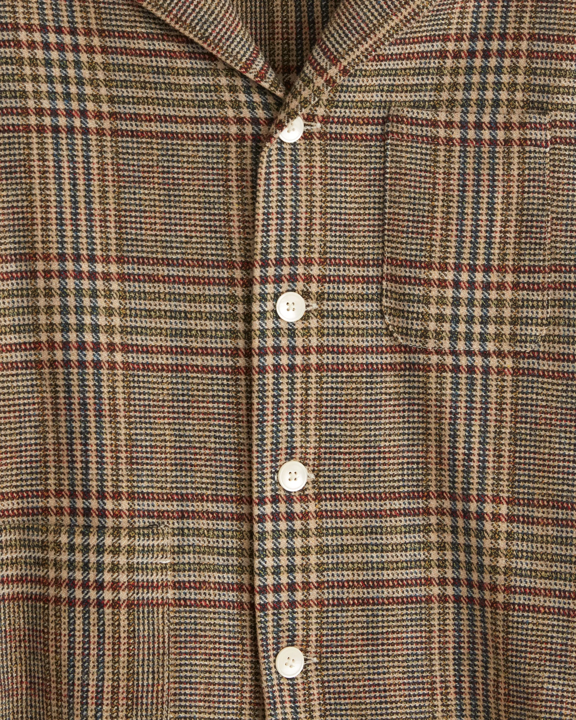 Teatime Plaid Long Sleeve Shirt sold by BODE product image thumbnail 2