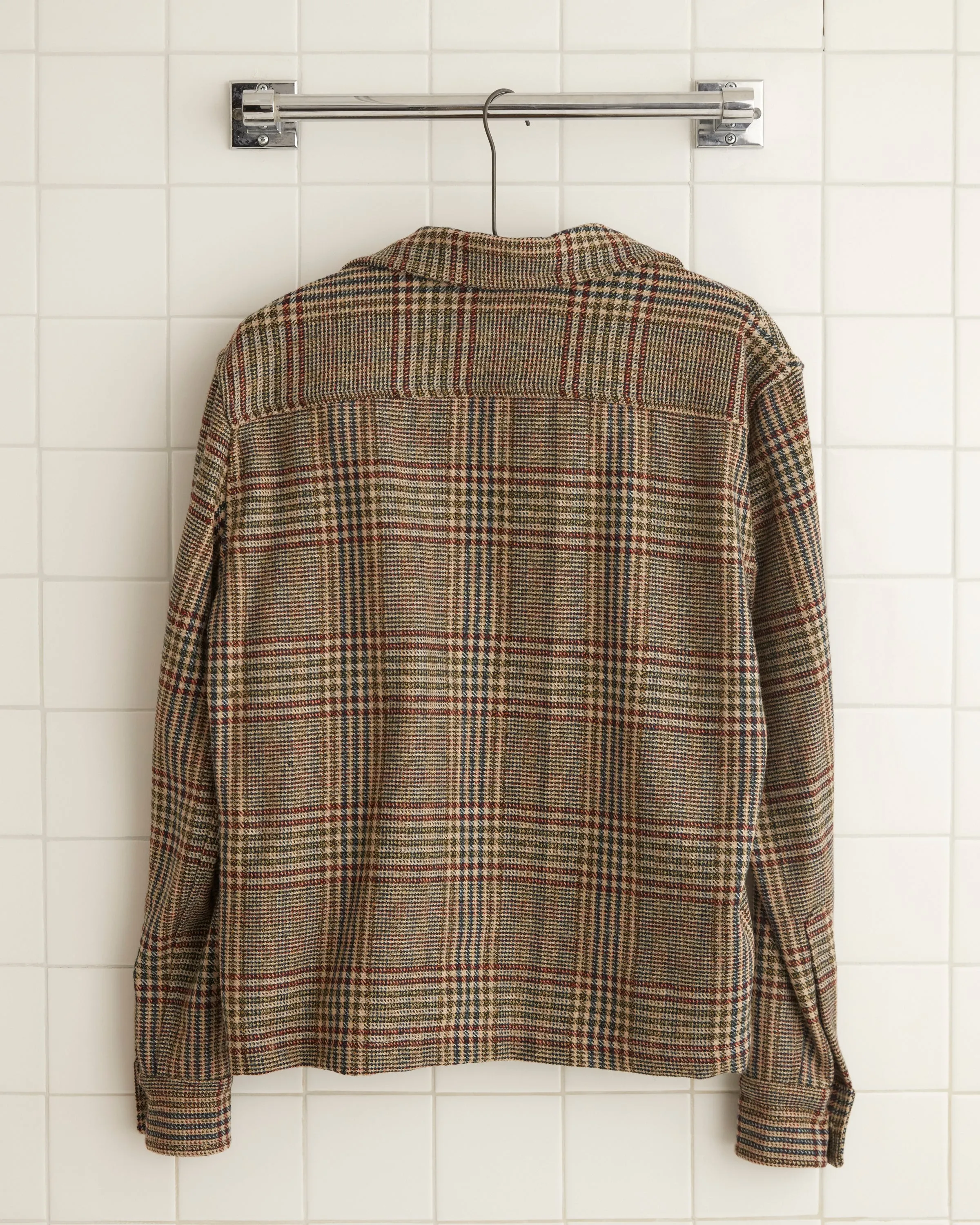 Teatime Plaid Long Sleeve Shirt sold by BODE product image thumbnail 3