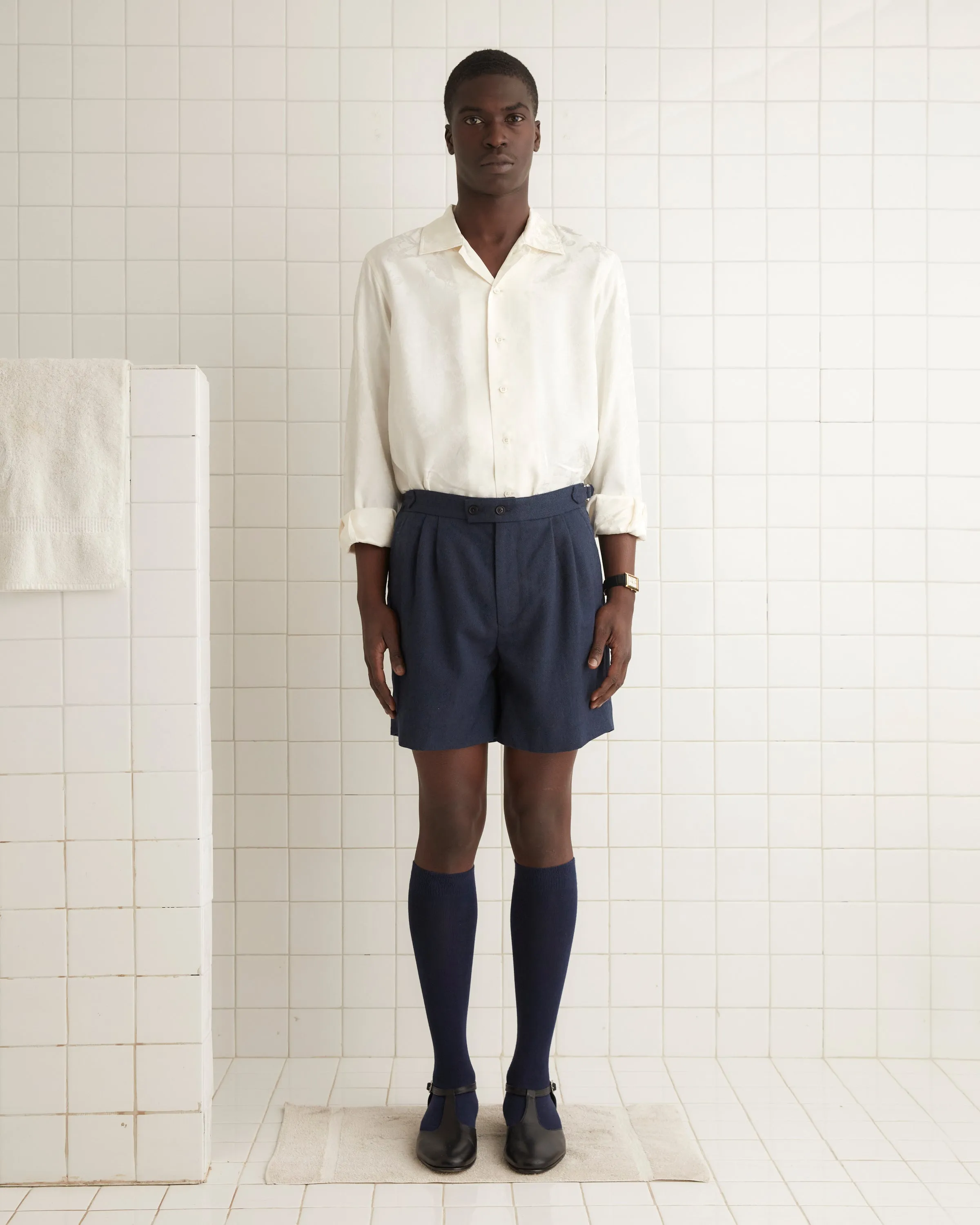 Herringbone Wool Shorts - 32 sold by BODE product image thumbnail 2