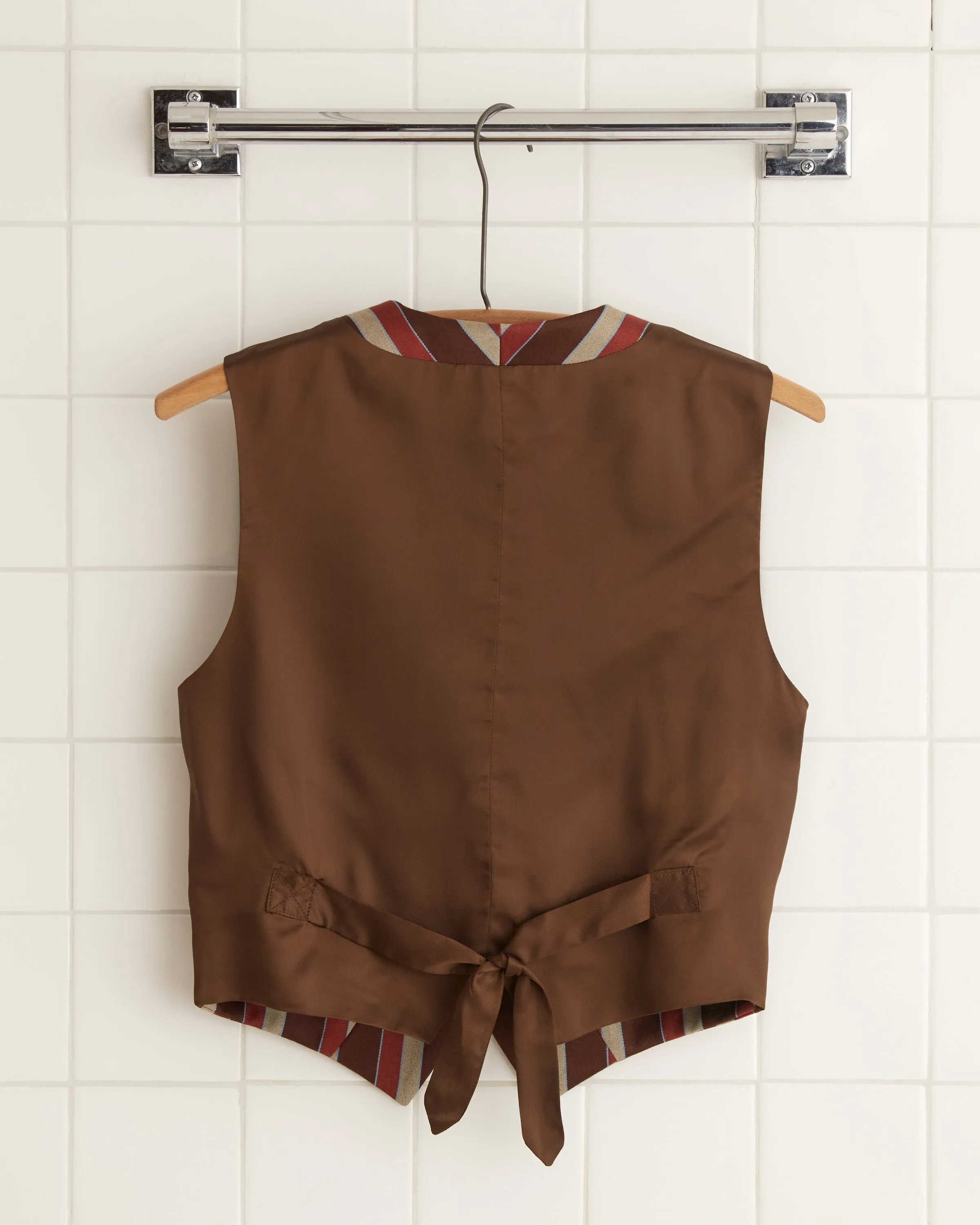 Arizona Stripe Waistcoat sold by BODE product image thumbnail 4