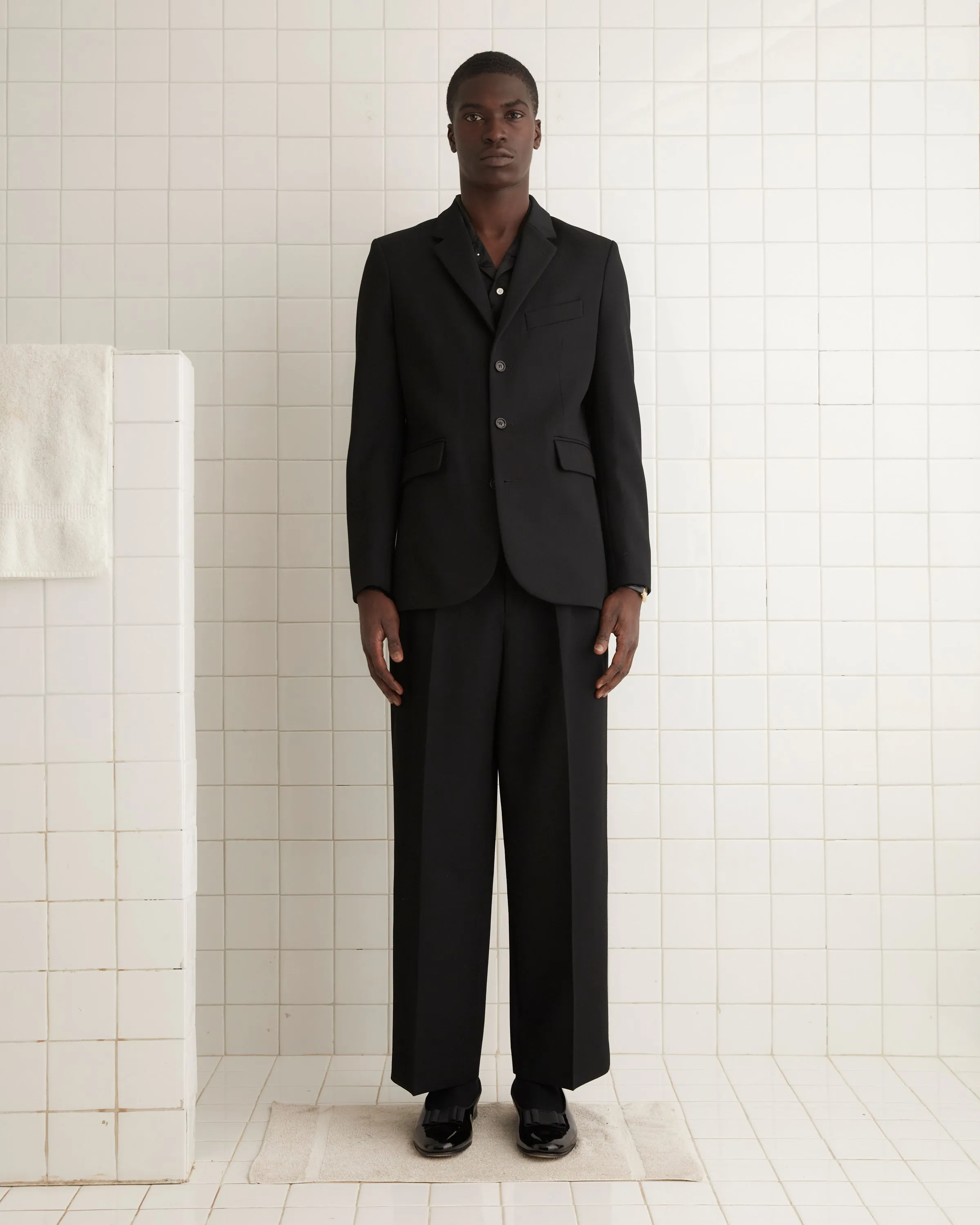 Riding Twill Suit Jacket - Black sold by BODE product image thumbnail 2