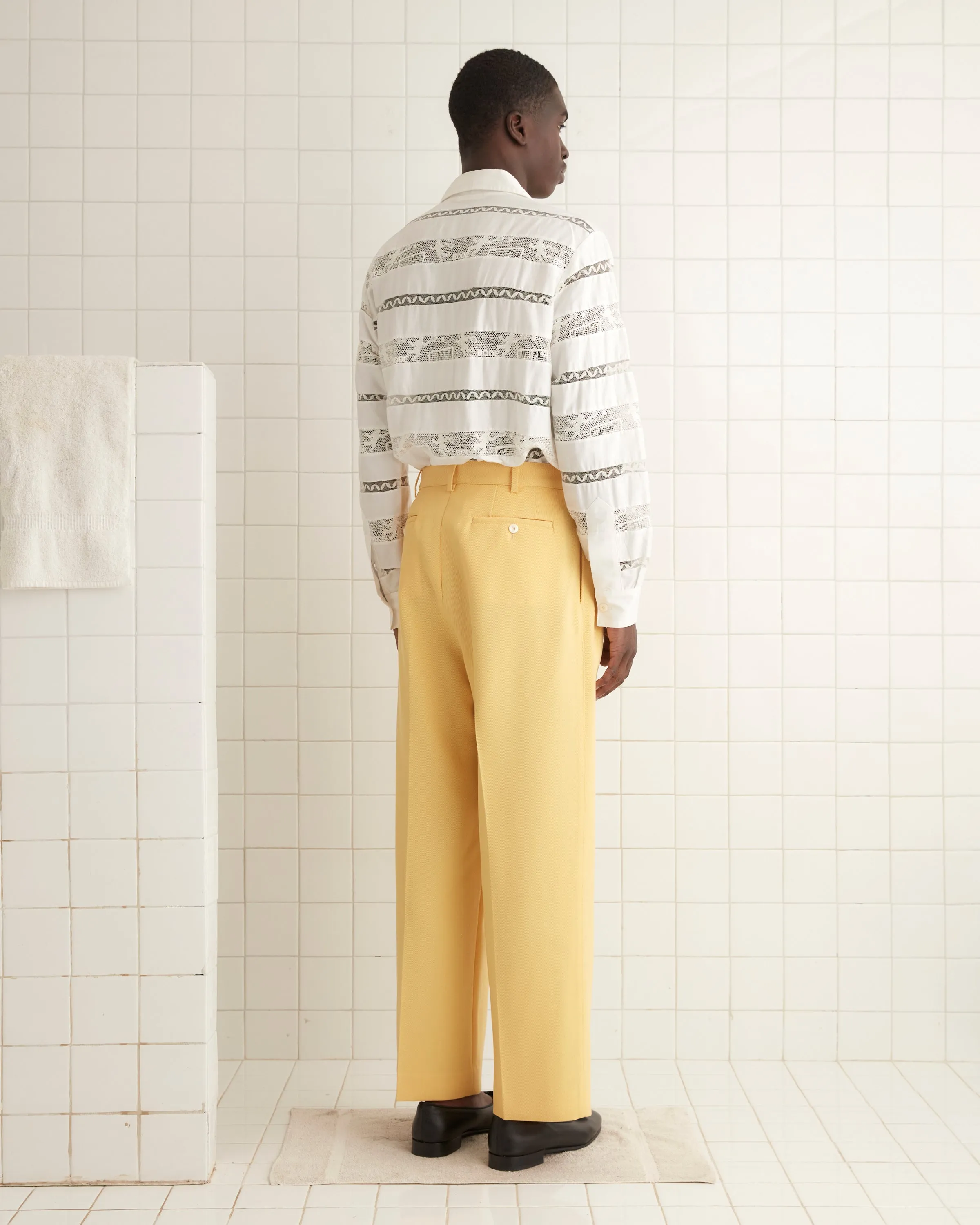 Riding Twill Trousers - Yellow sold by BODE product image thumbnail 3