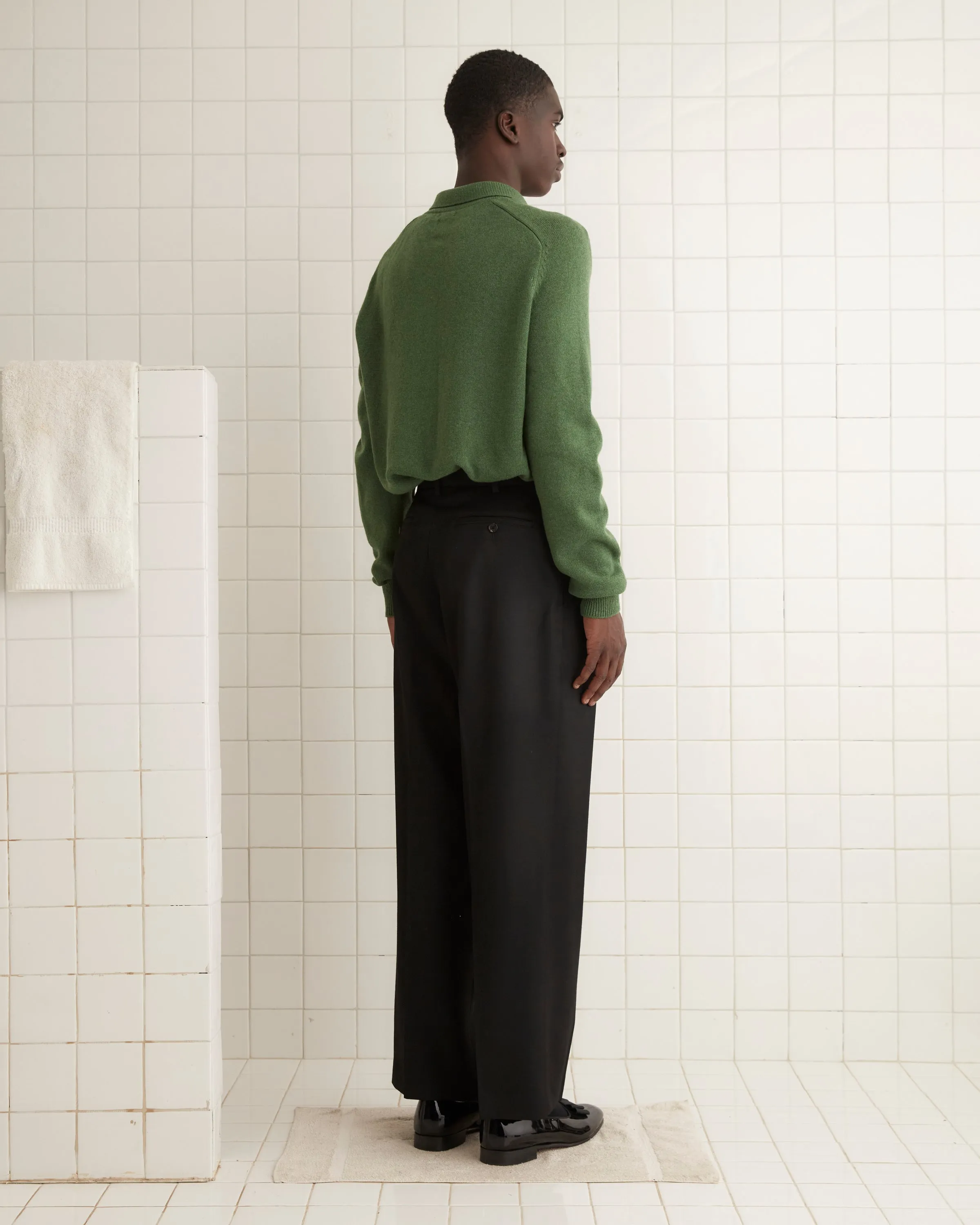 Barathea McNab Trousers - Black sold by BODE product image thumbnail 3