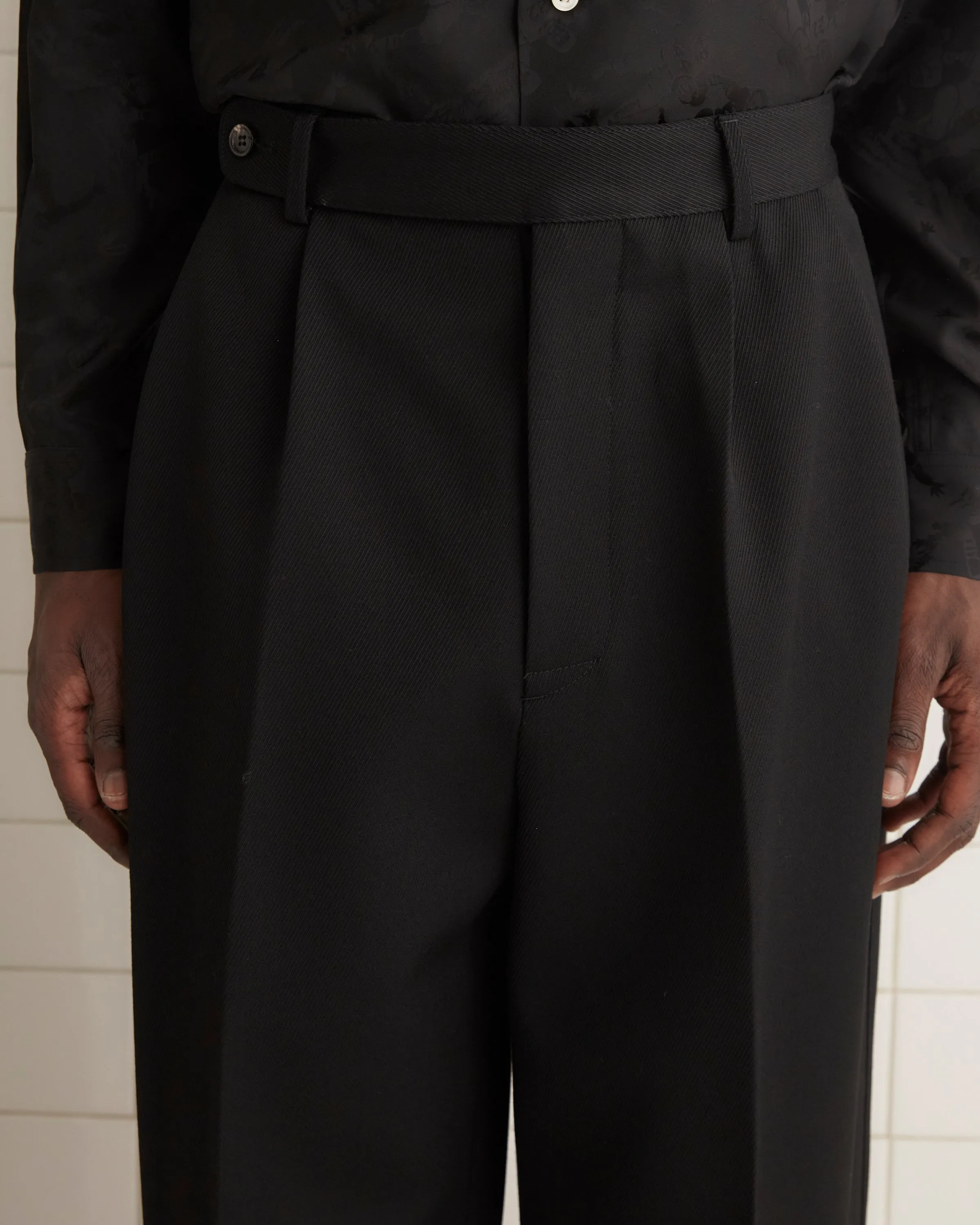Riding Twill Trousers - Black sold by BODE product image thumbnail 2