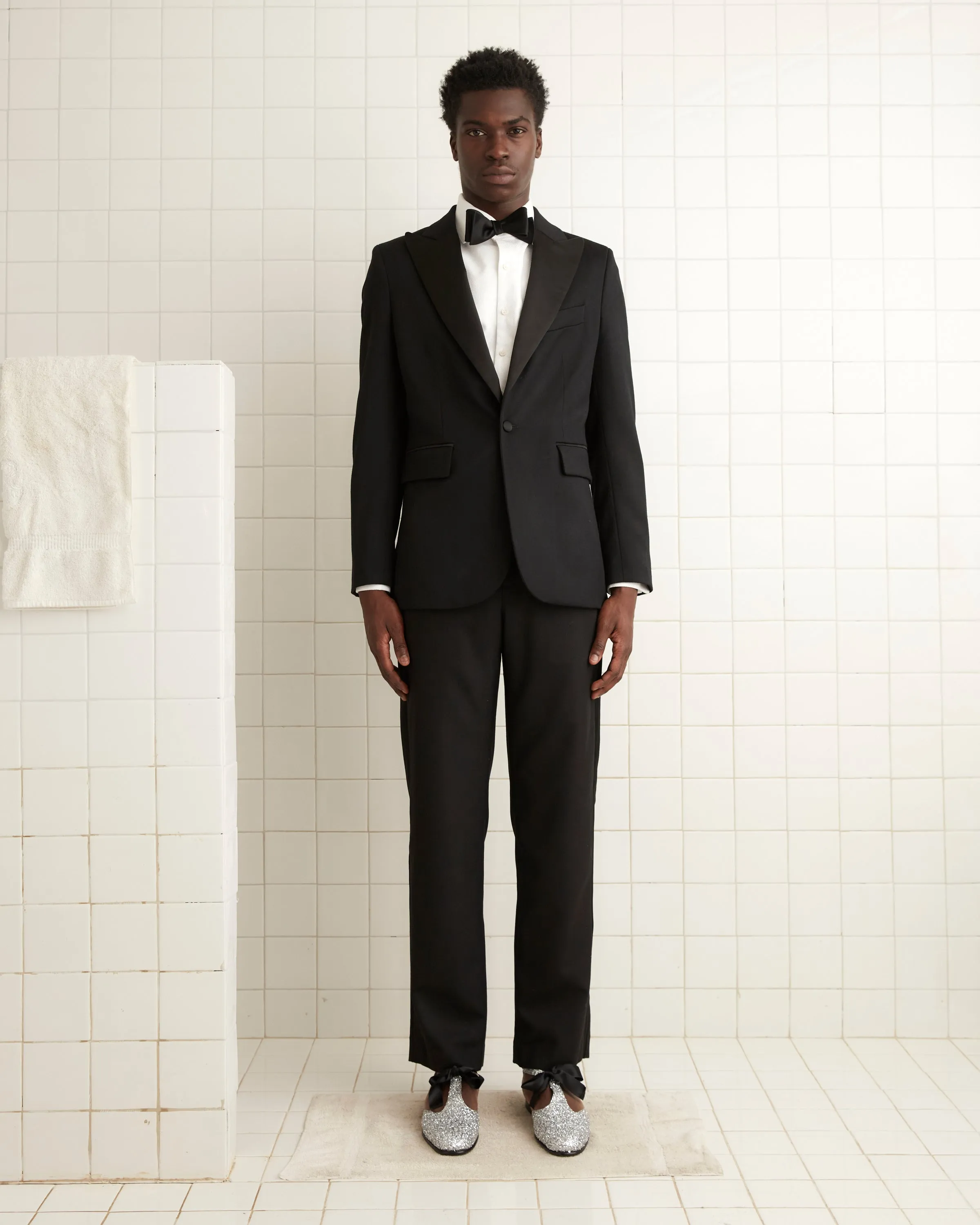 Barathea Peak Lapel Tuxedo Jacket sold by BODE product image thumbnail 2