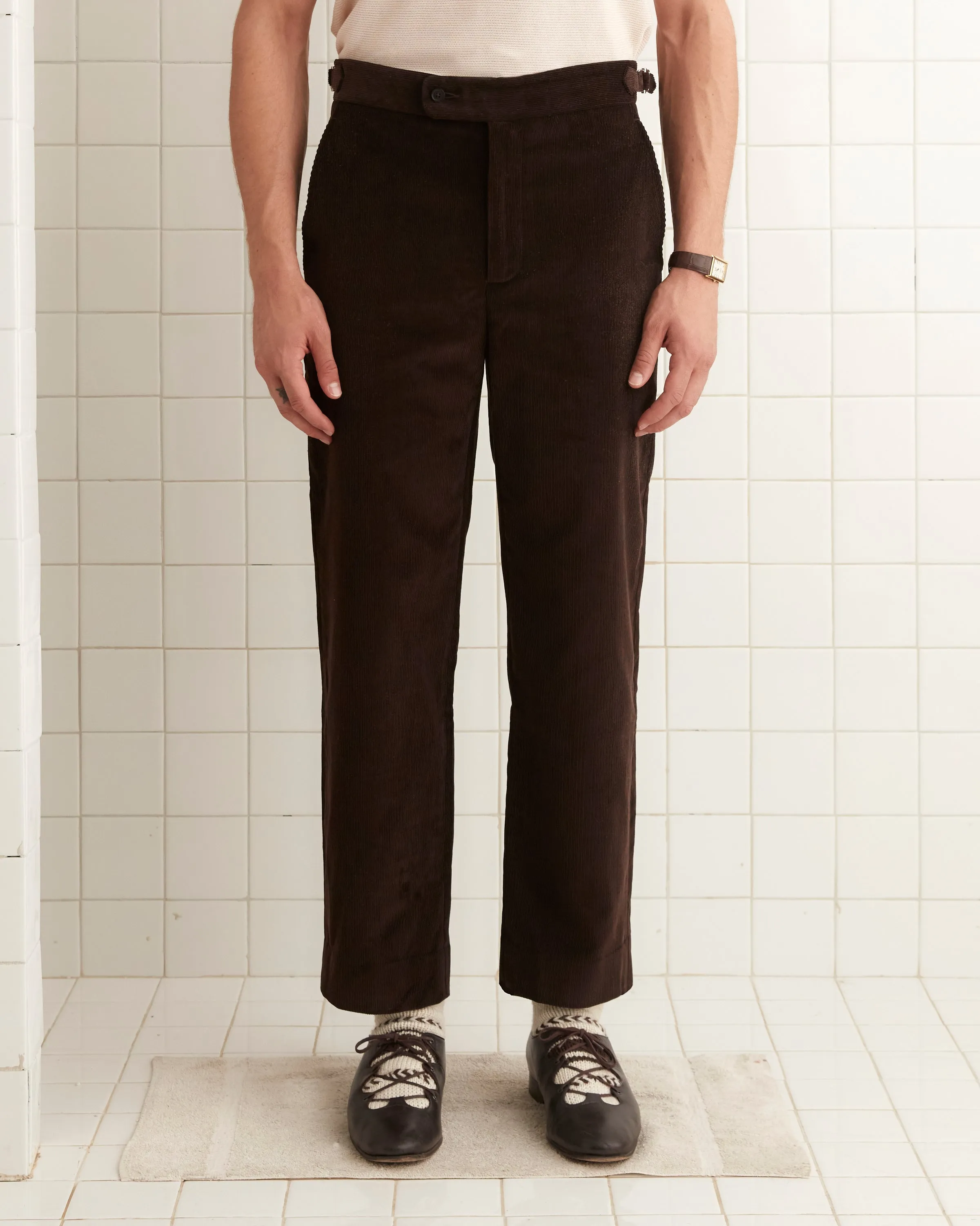 Gingerbread Trousers - Brown sold by BODE product image thumbnail 2