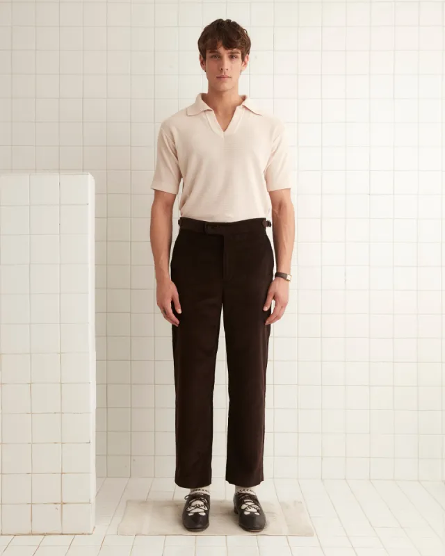 Gingerbread Trousers - Brown sold by BODE