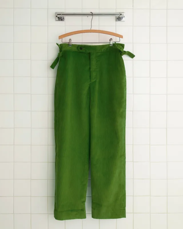 Shamrock Green Trousers made by BODE