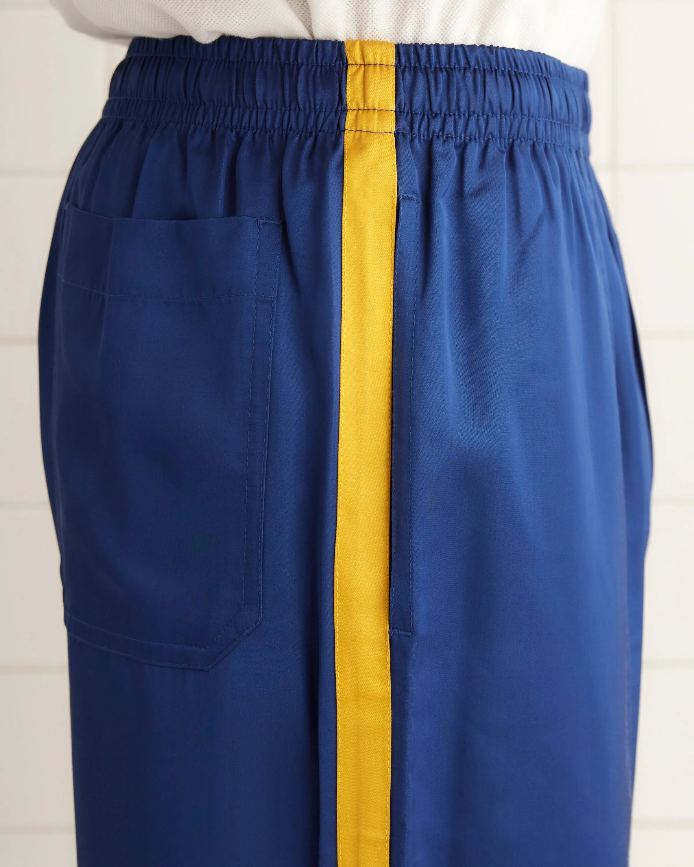 Satin Track Pants - Blue sold by BODE product image thumbnail 2