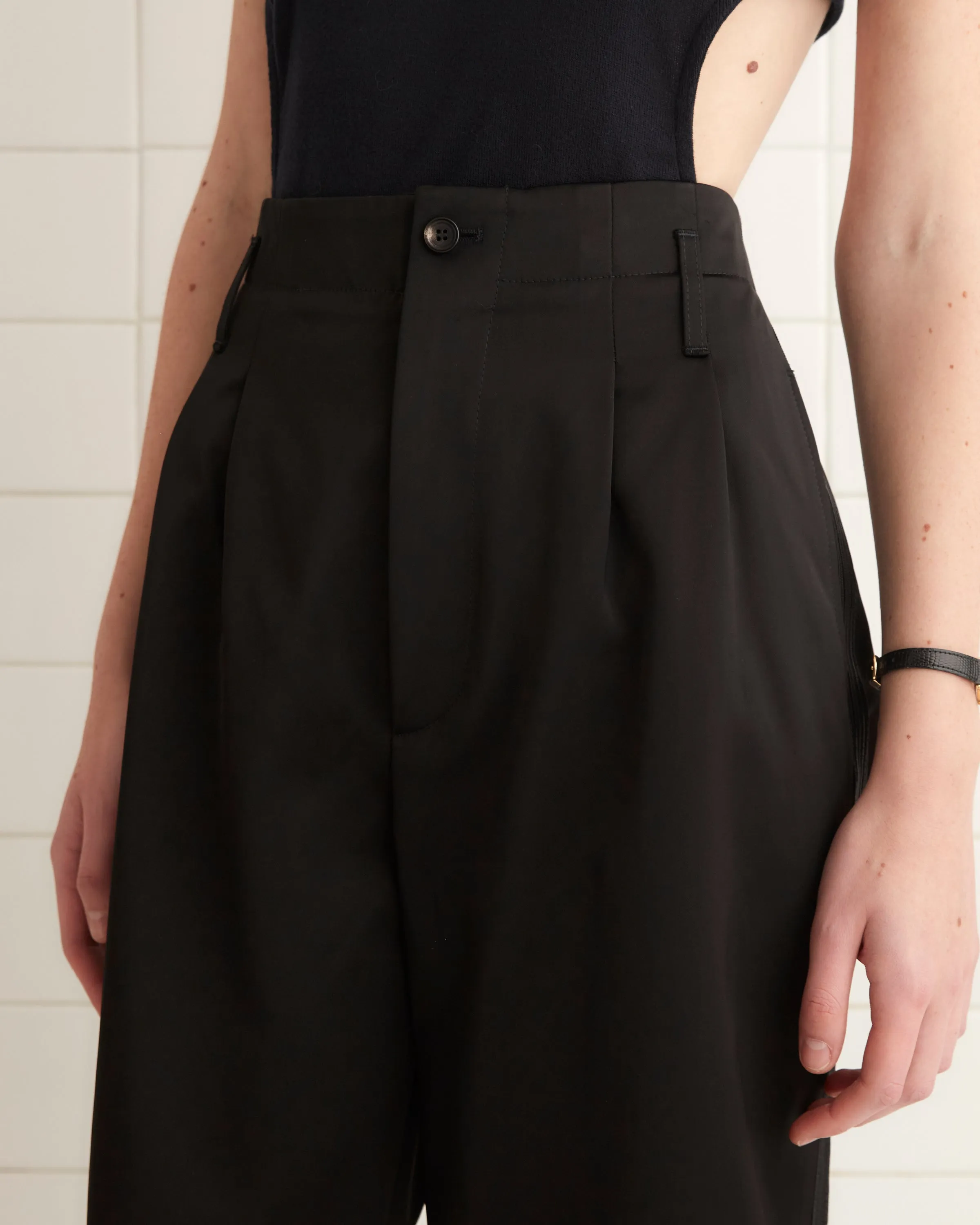 Tuxedo Braid Murray Trousers - Black sold by BODE product image thumbnail 2