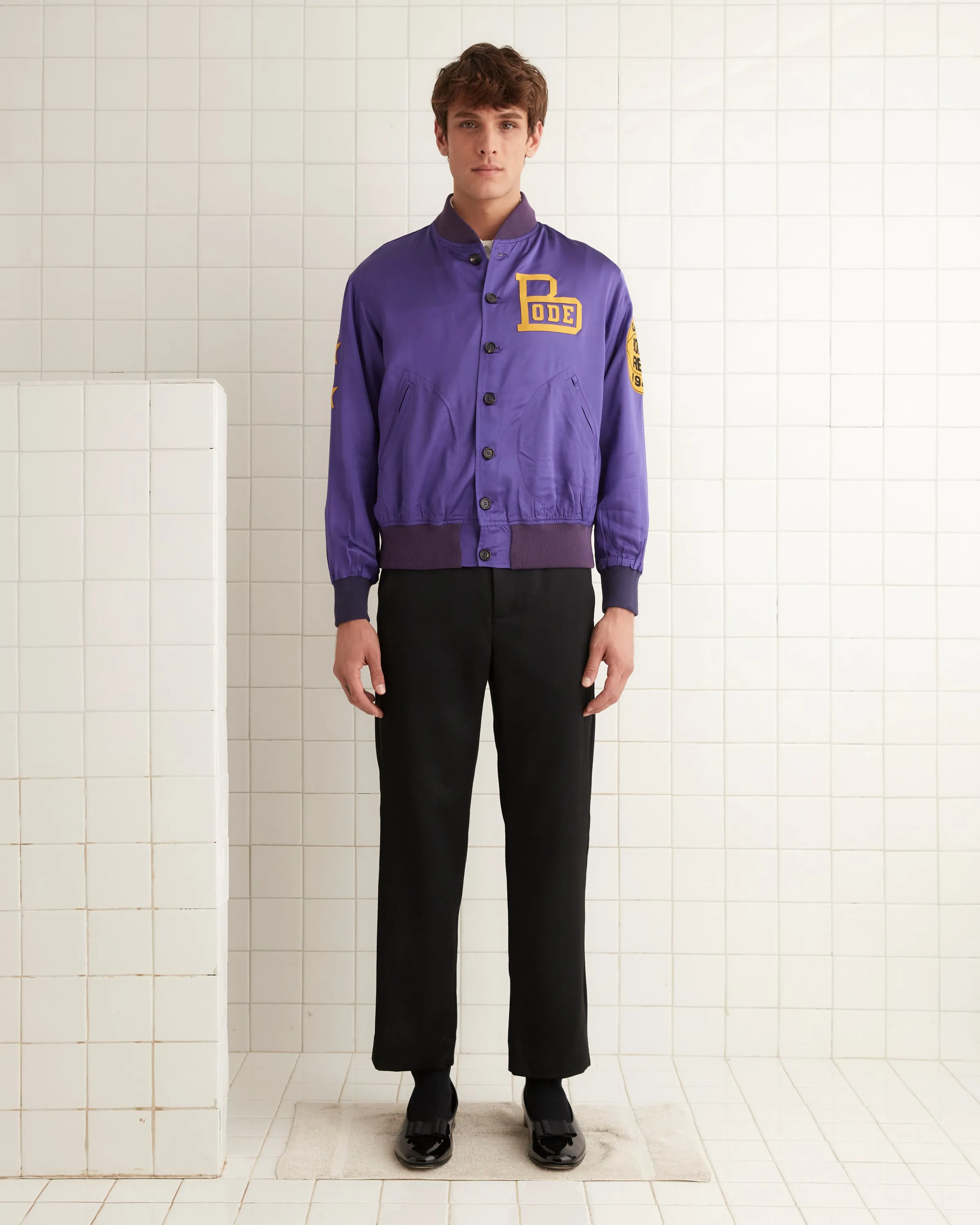 Athlete's Rally Jacket sold by BODE