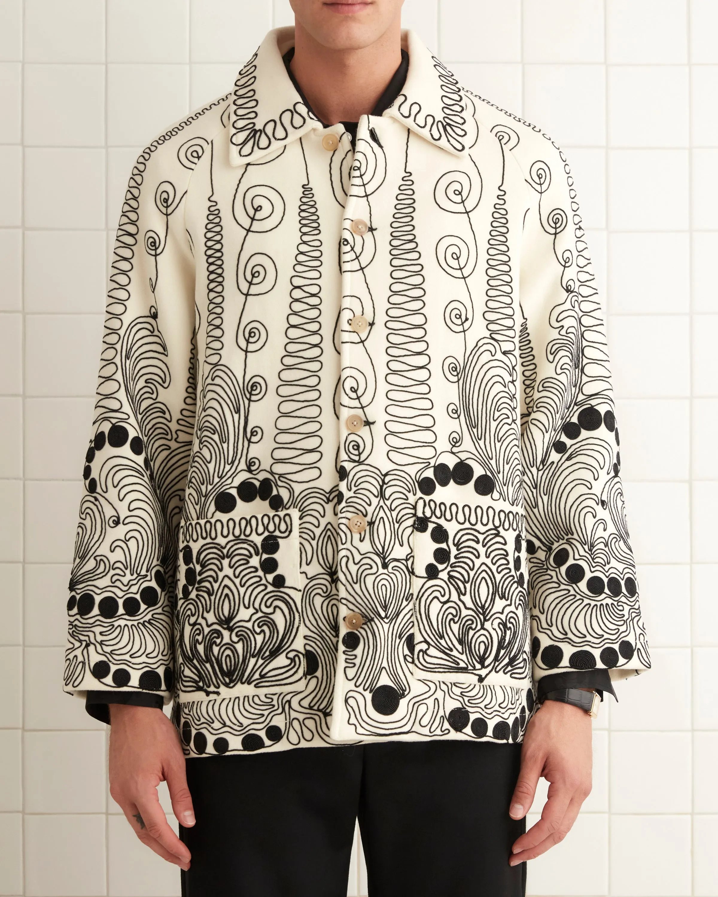 Quillwork Coat sold by BODE product image thumbnail 2