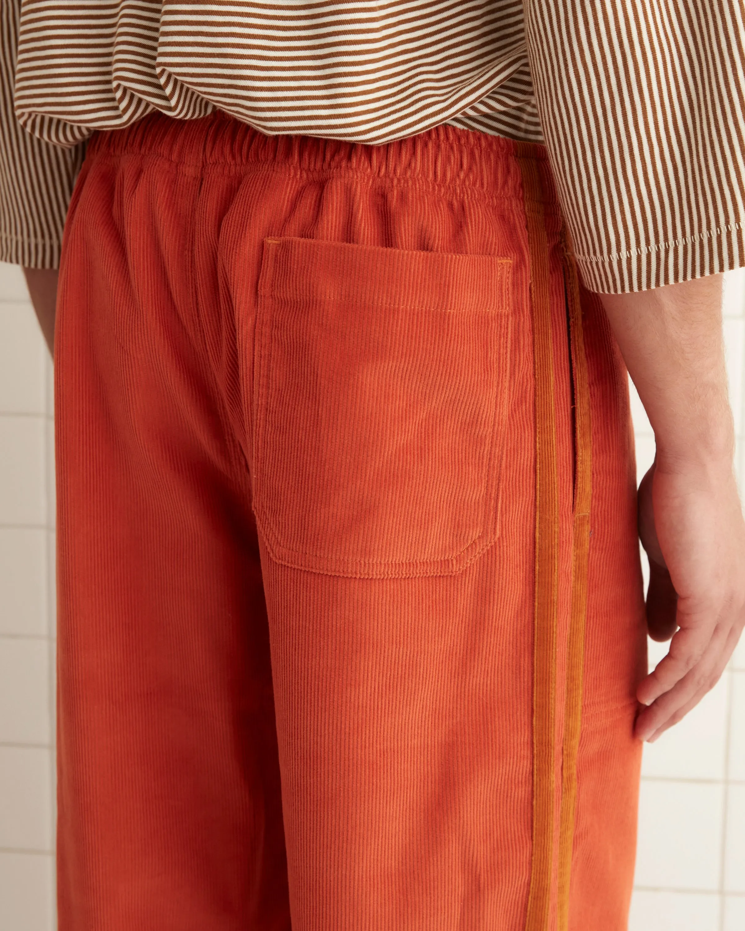 Corduroy Trim Track Pants sold by BODE product image thumbnail 2