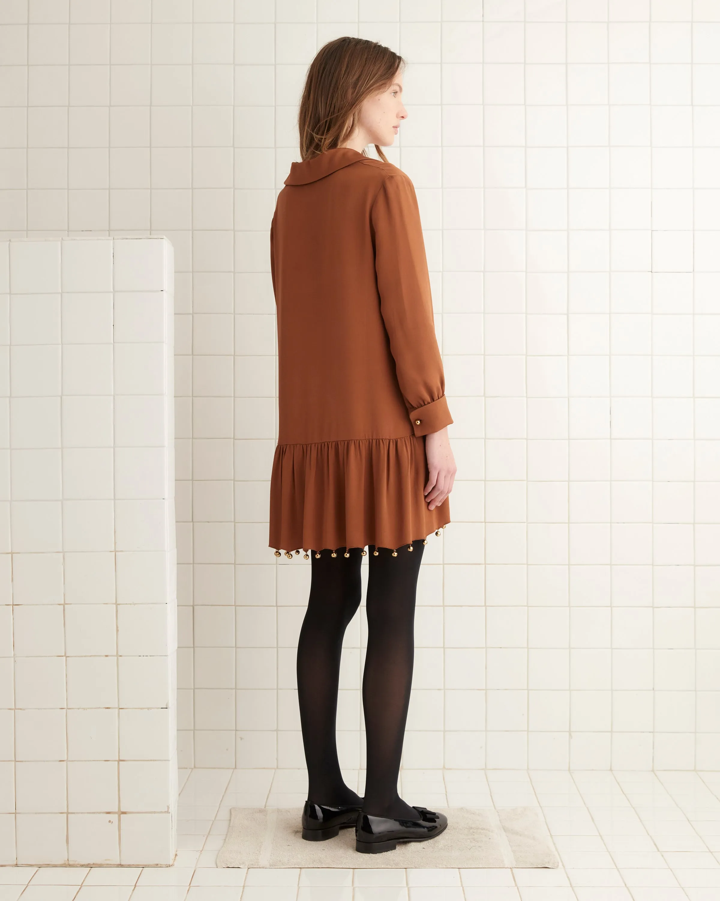 Eddy Dress sold by BODE product image thumbnail 3