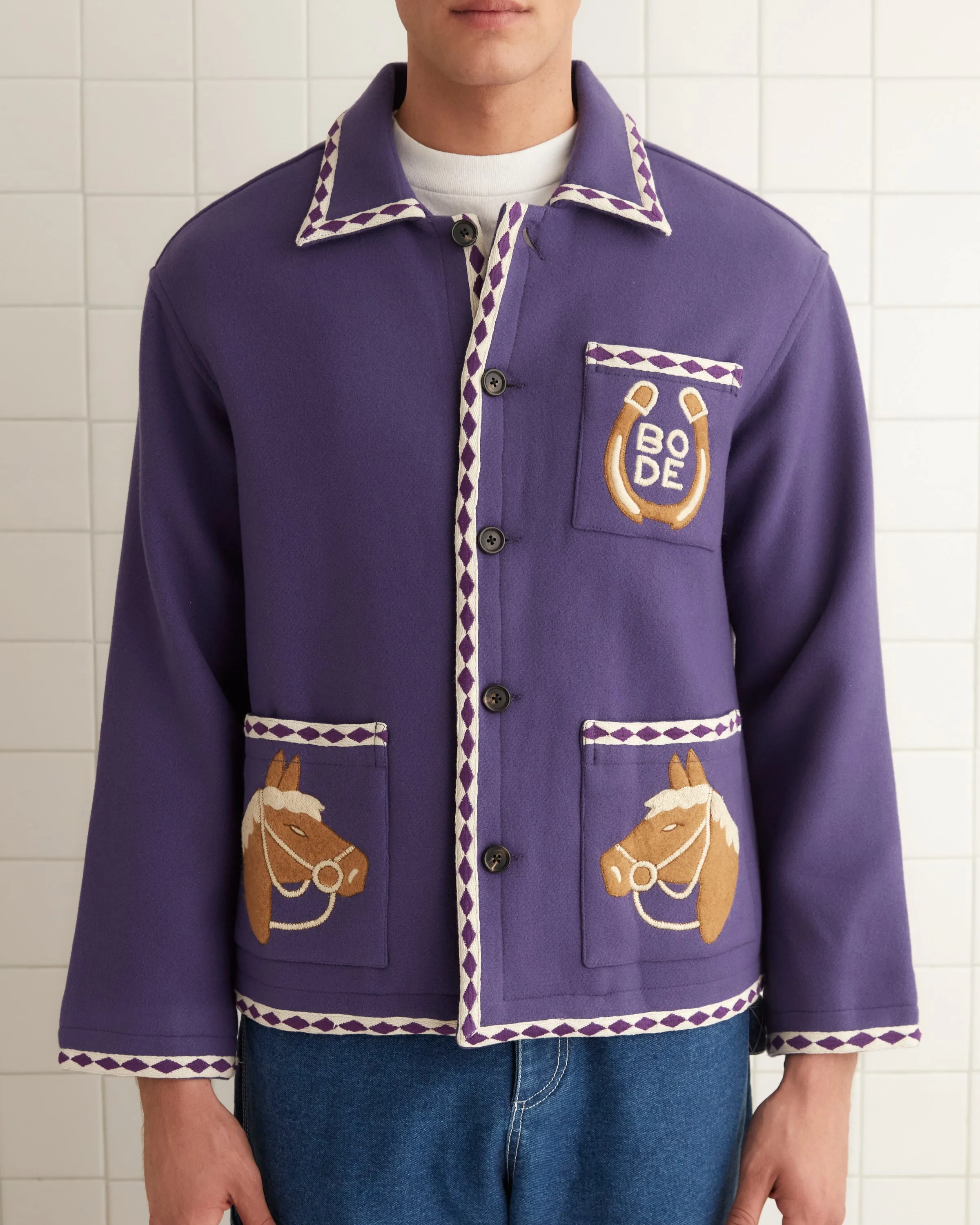 Bronco Appliqué Jacket sold by BODE product image thumbnail 2
