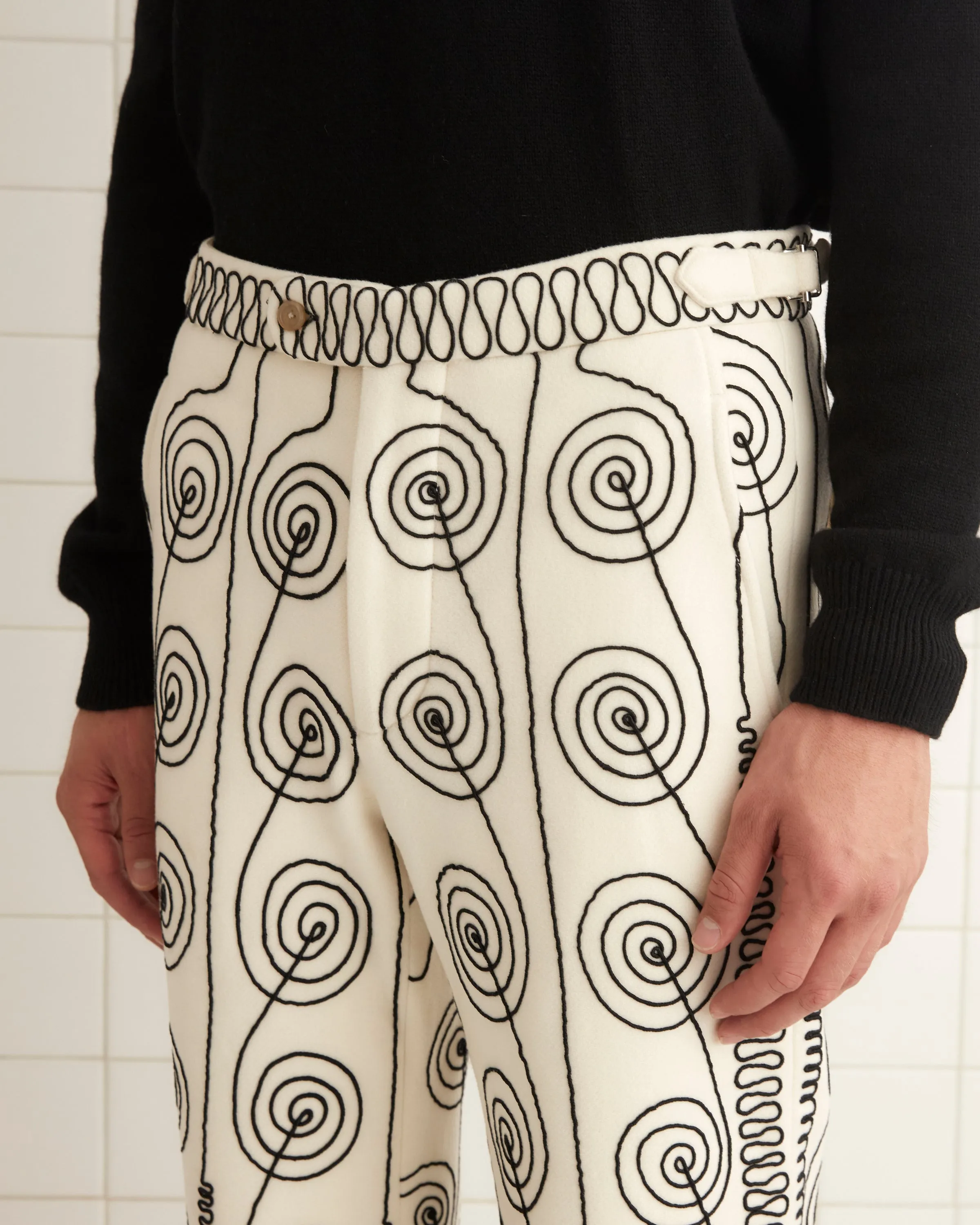 Quillwork Trousers sold by BODE product image thumbnail 2